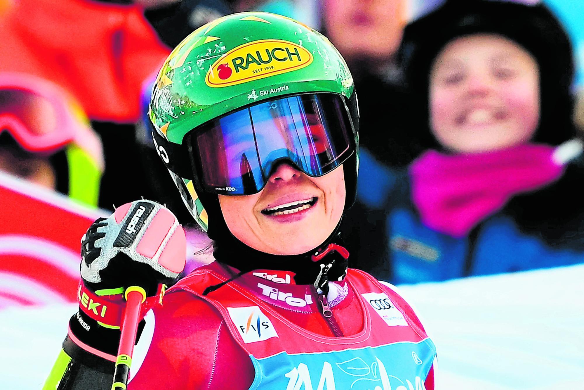 Julia Scheib feierte den größten Erfolg ihrer Laufbahn