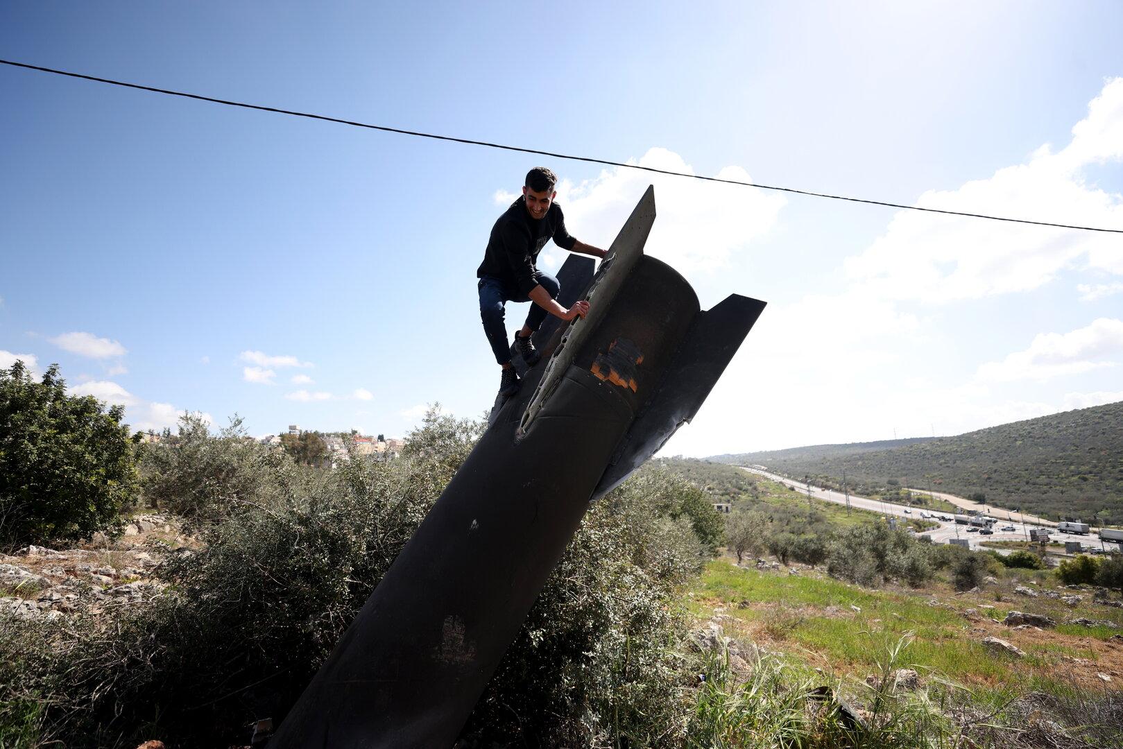 Iranian missile lands in West Bank village as regional conflict escalates