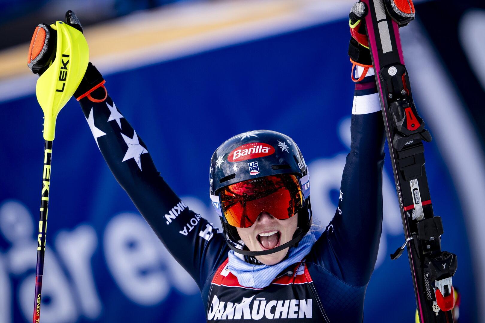 Mikaela Shiffrin gewann zum sechsten Mal den Gesamtweltcup