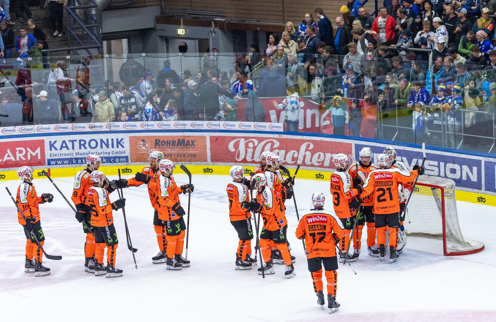EISHOCKEY: ICE HOCKEY LEAGUE: EC VSV - MOSER MEDICAL GRAZ 99ERS