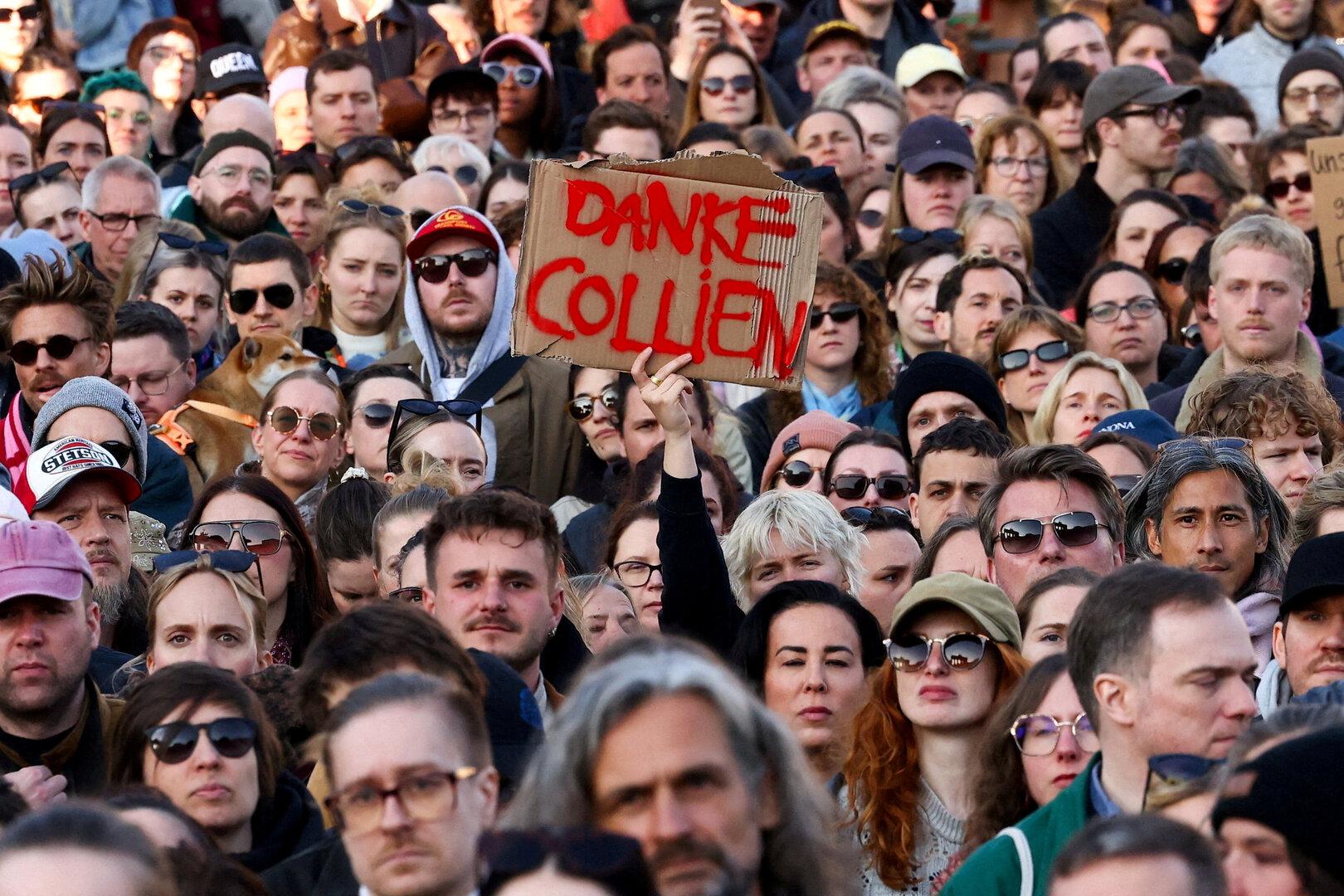 Trotz Morddrohung: Fernandes bei Hamburger Demo für mehr Opferschutz