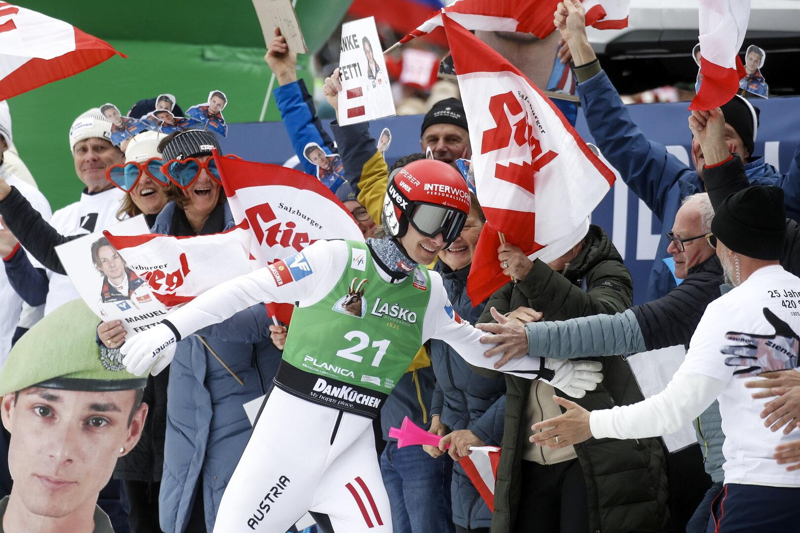 Der Adler ist gelandet: Fettner flog ein letztes Mal in die Top Ten