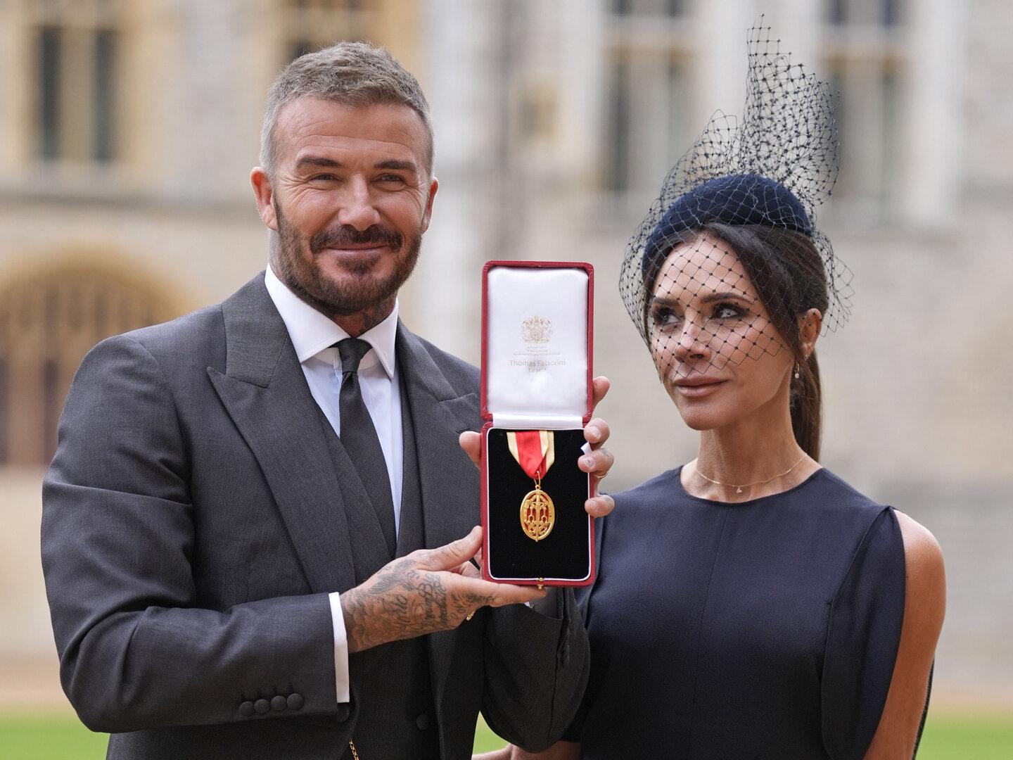 David Beckham: Meine Kinder fragten, ob sie wegen meiner Ritterwürde Sonderrechte kriegen