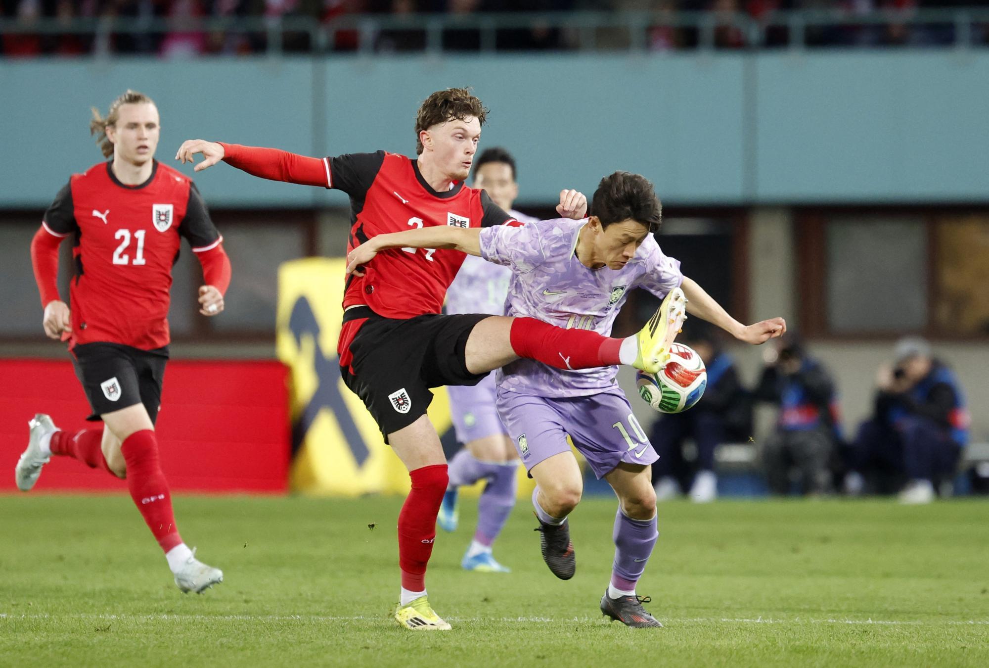 Österreich vs. Südkorea