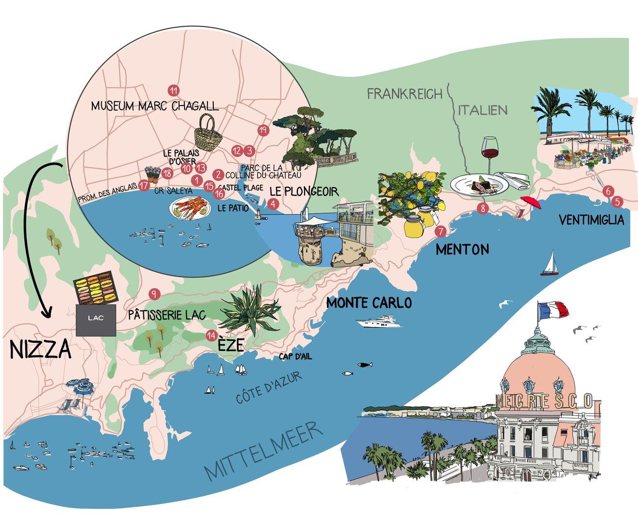 Nizza: Tipps für ein langes Wochenende an der Côte d’Azur