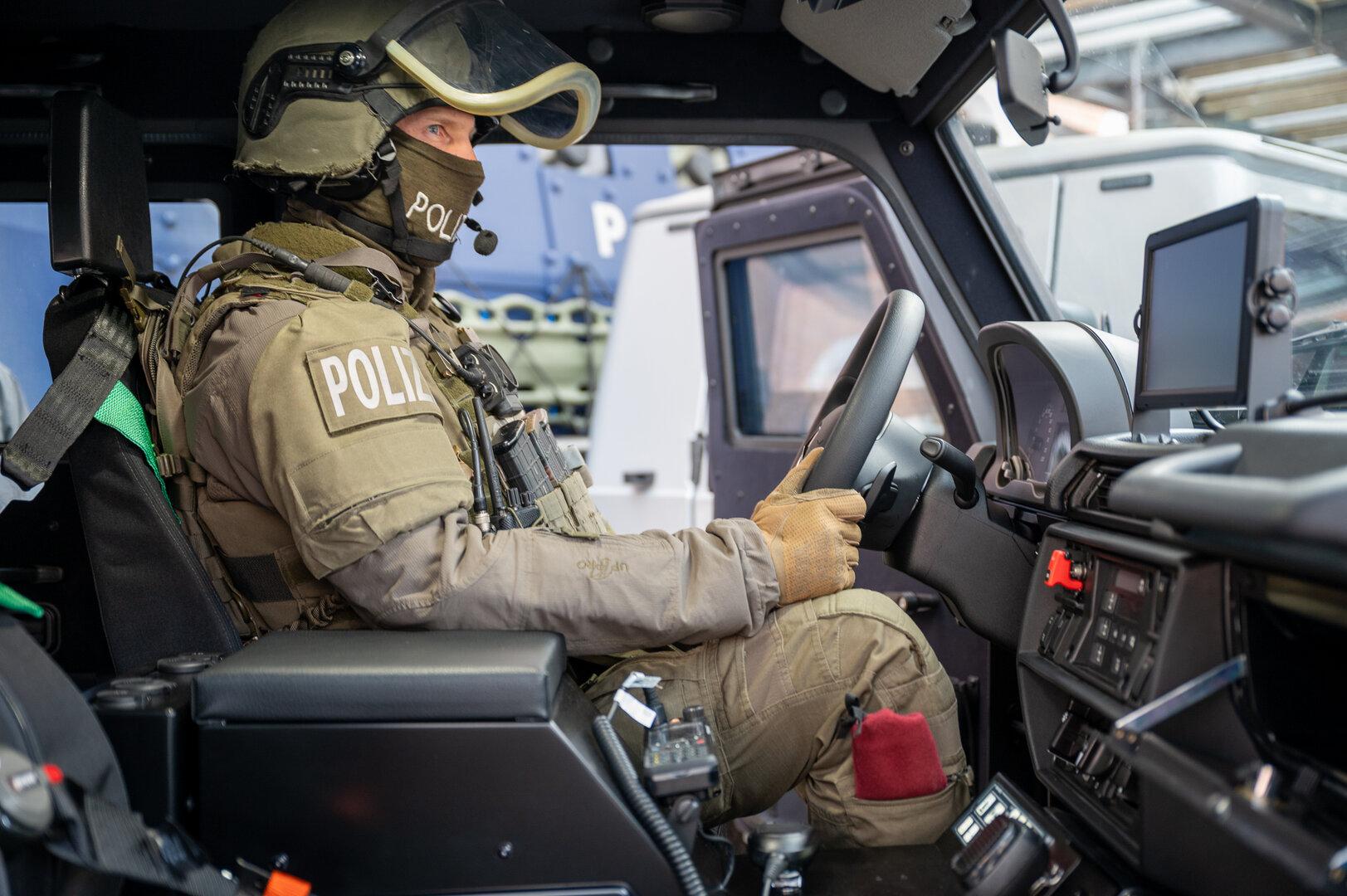 Terrorgefahr: Neue Panzerwagen schützen Spezialeinheit Cobra