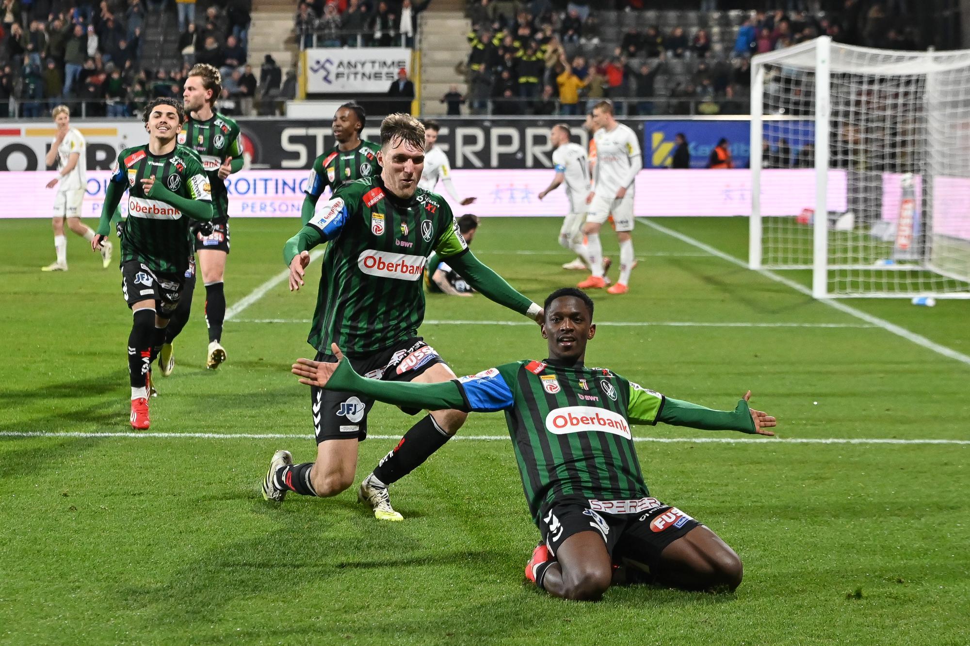 Hattrick von Mutandwa: Ried dreht Partie gegen Altach