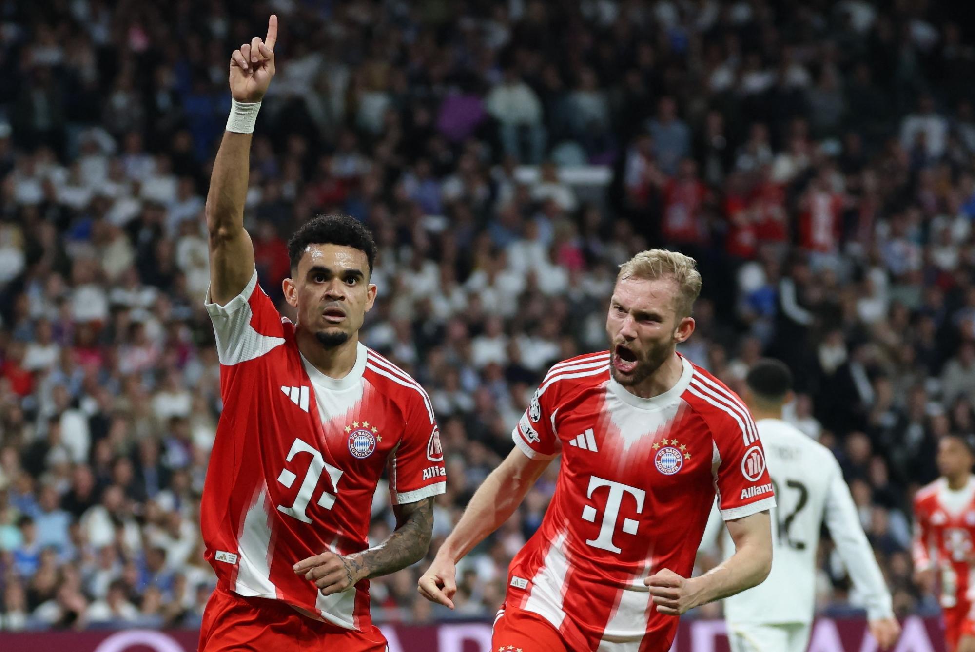 Champions League: Die Bayern legten gegen Real in Madrid vor