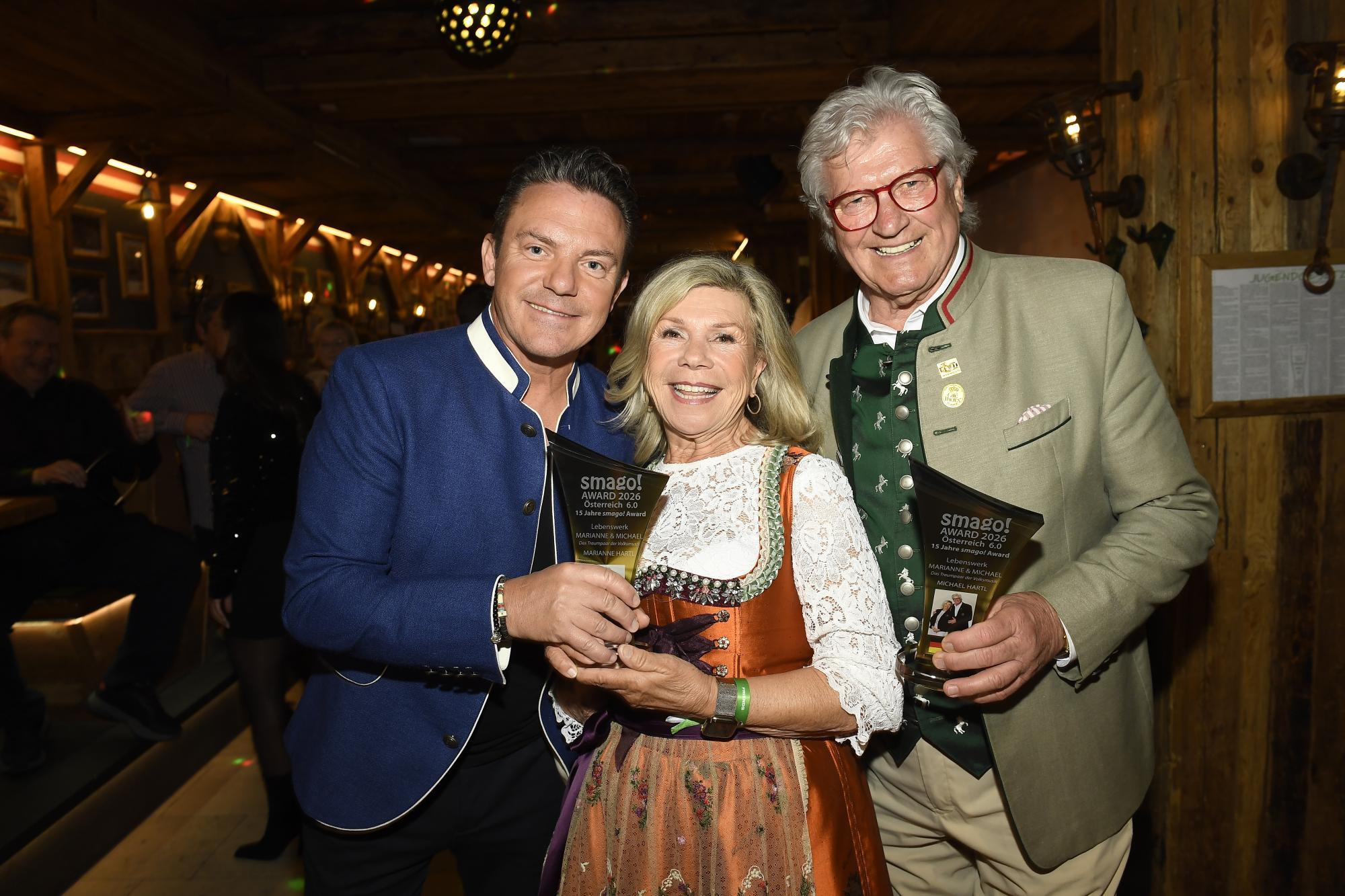 Schlagerduo Marianne und Michael bekamen Lebenswerkpreis