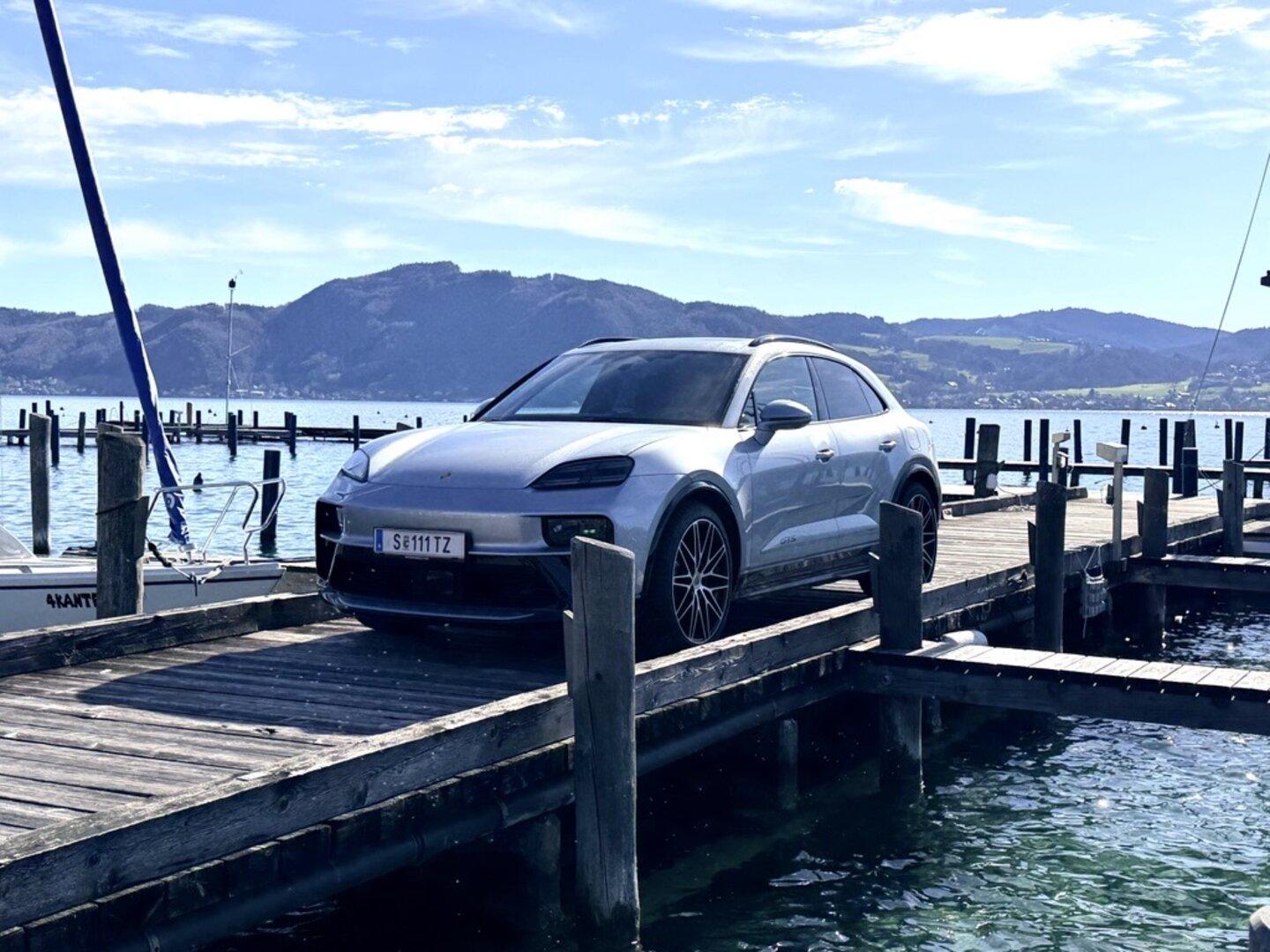 Porsche Macan GTS: Die Testfahrt fährt das Auto auch selbst