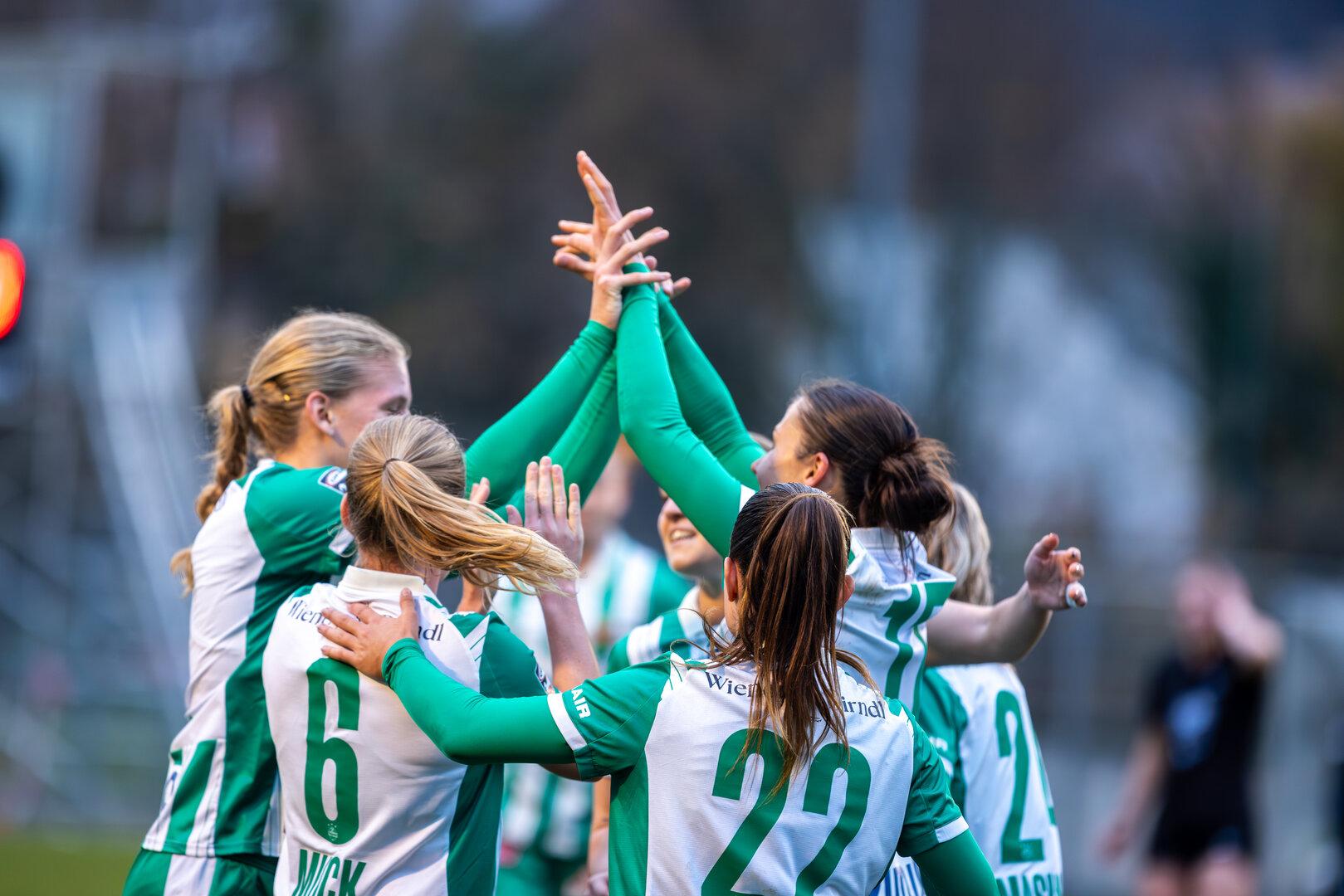 Der Aufstieg der Rapid-Frauen ist fix, nächstes Ziel: Fan-Rekord