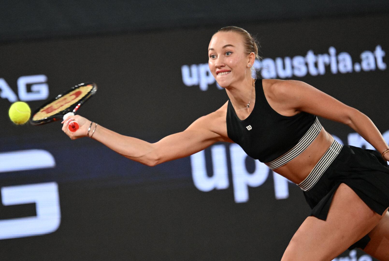 Anastasia Potapowa ist im Semifinale