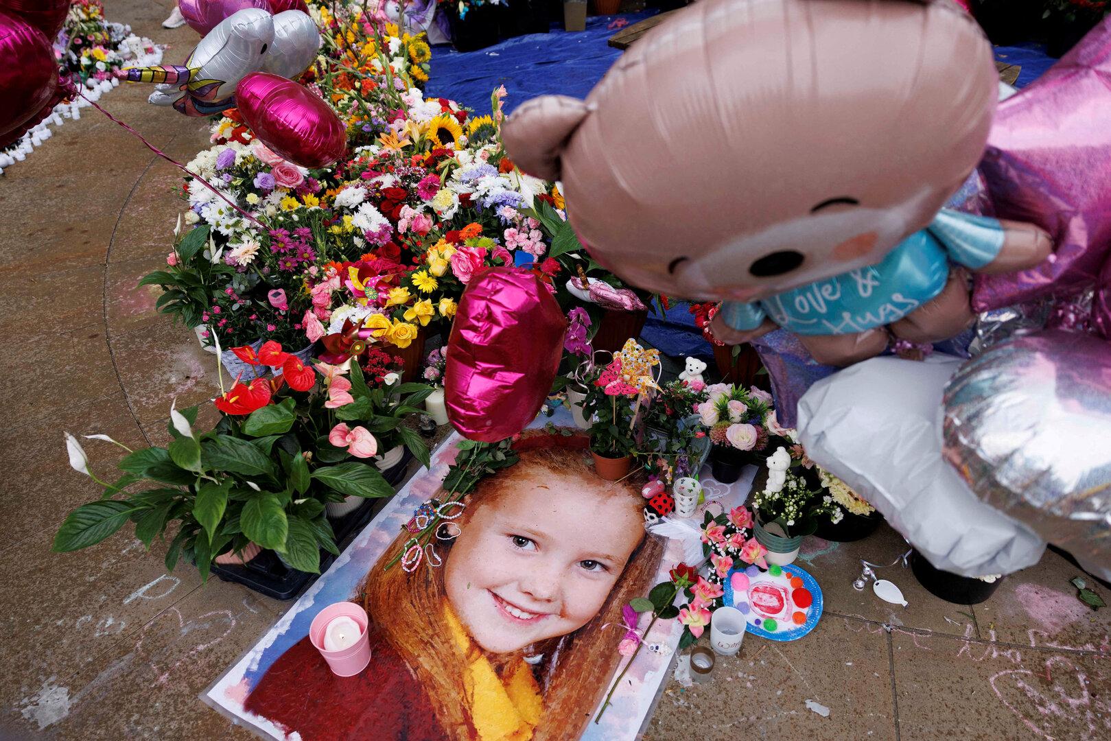 FILE PHOTO: Southport stabbing floral tributes