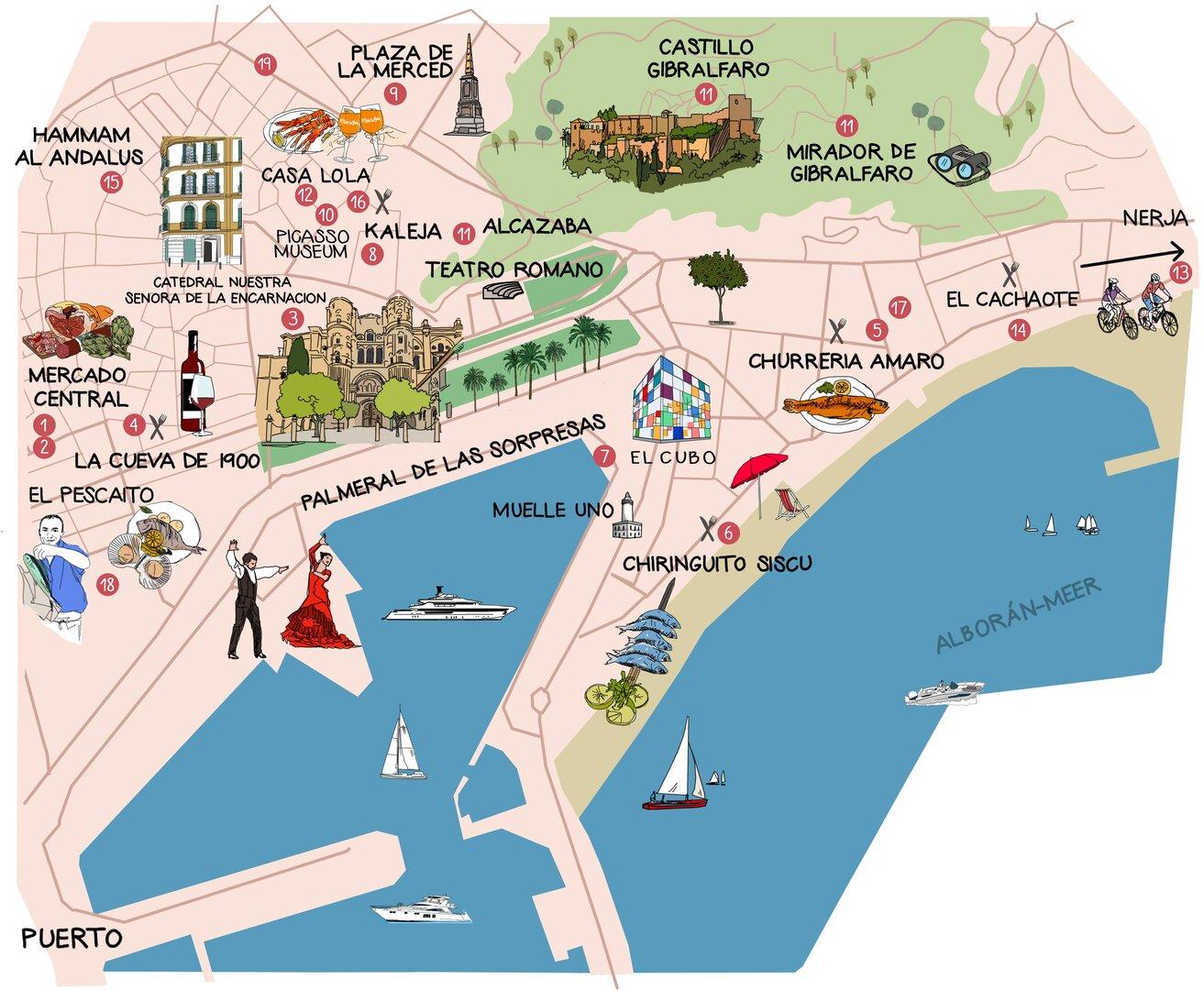 Málaga Guide: Die besten Tipps für Andalusiens Küstenstadt