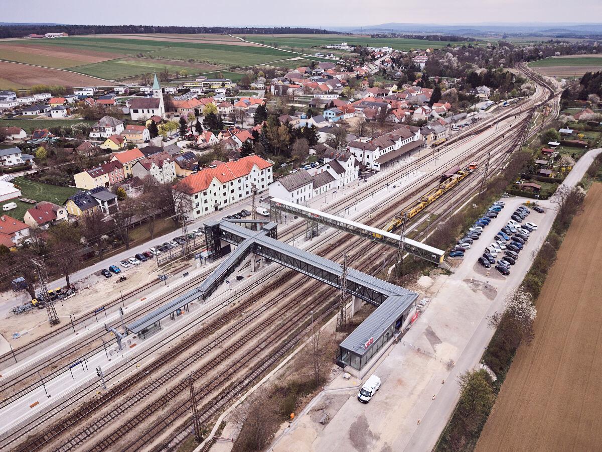 Schienenverkehr im Waldviertel: Bahnhof Sigmundsherberg wiedereröffnet