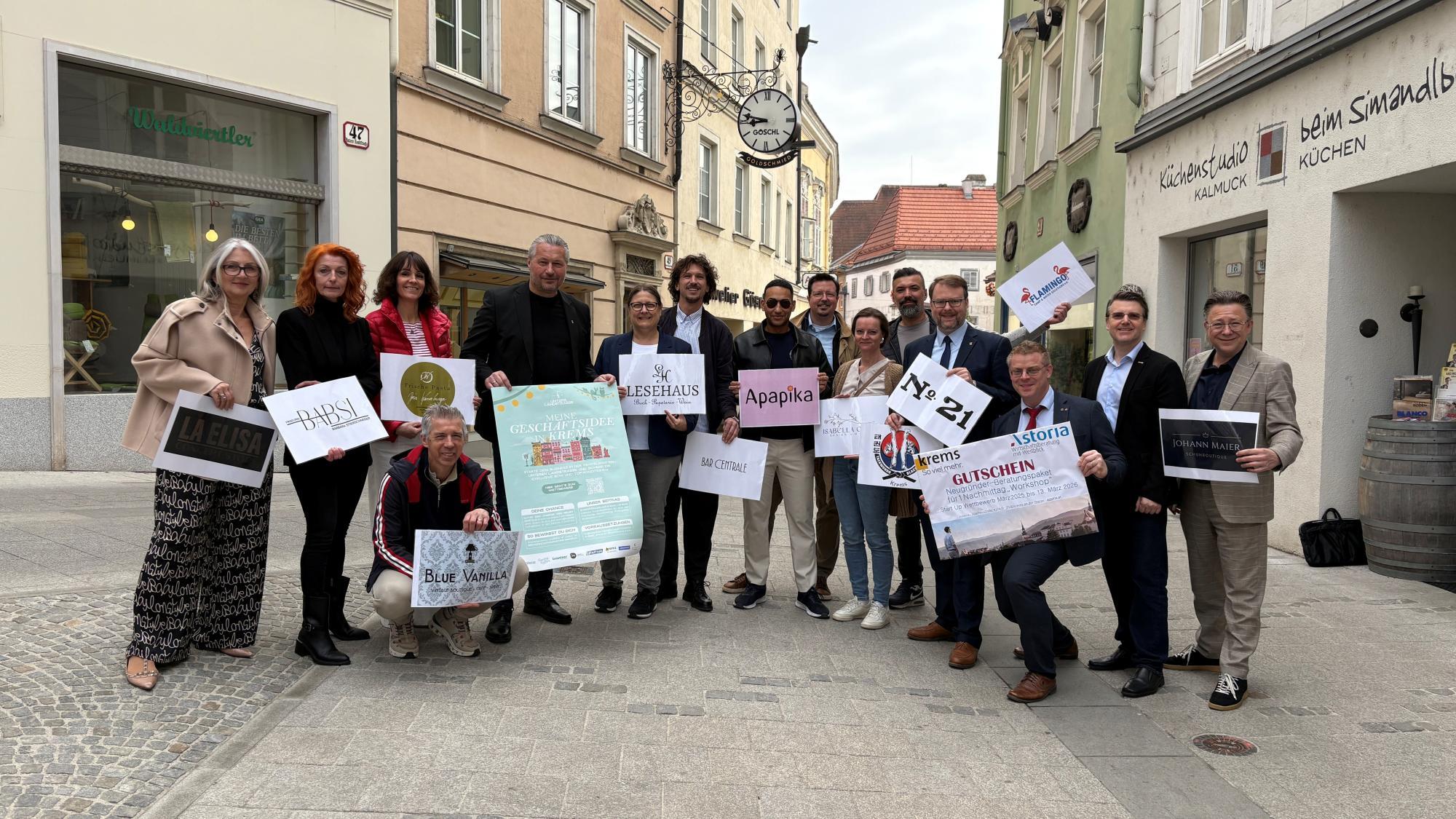 Nach Kritik und Korrektur: Geschäftsideen in Krems ausgezeichnet