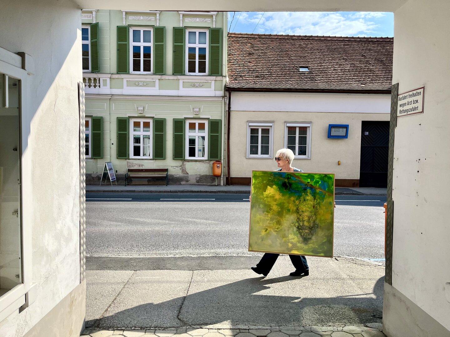 Wie gemalt: Der Neustart der Dorfgalerie Großpetersdorf