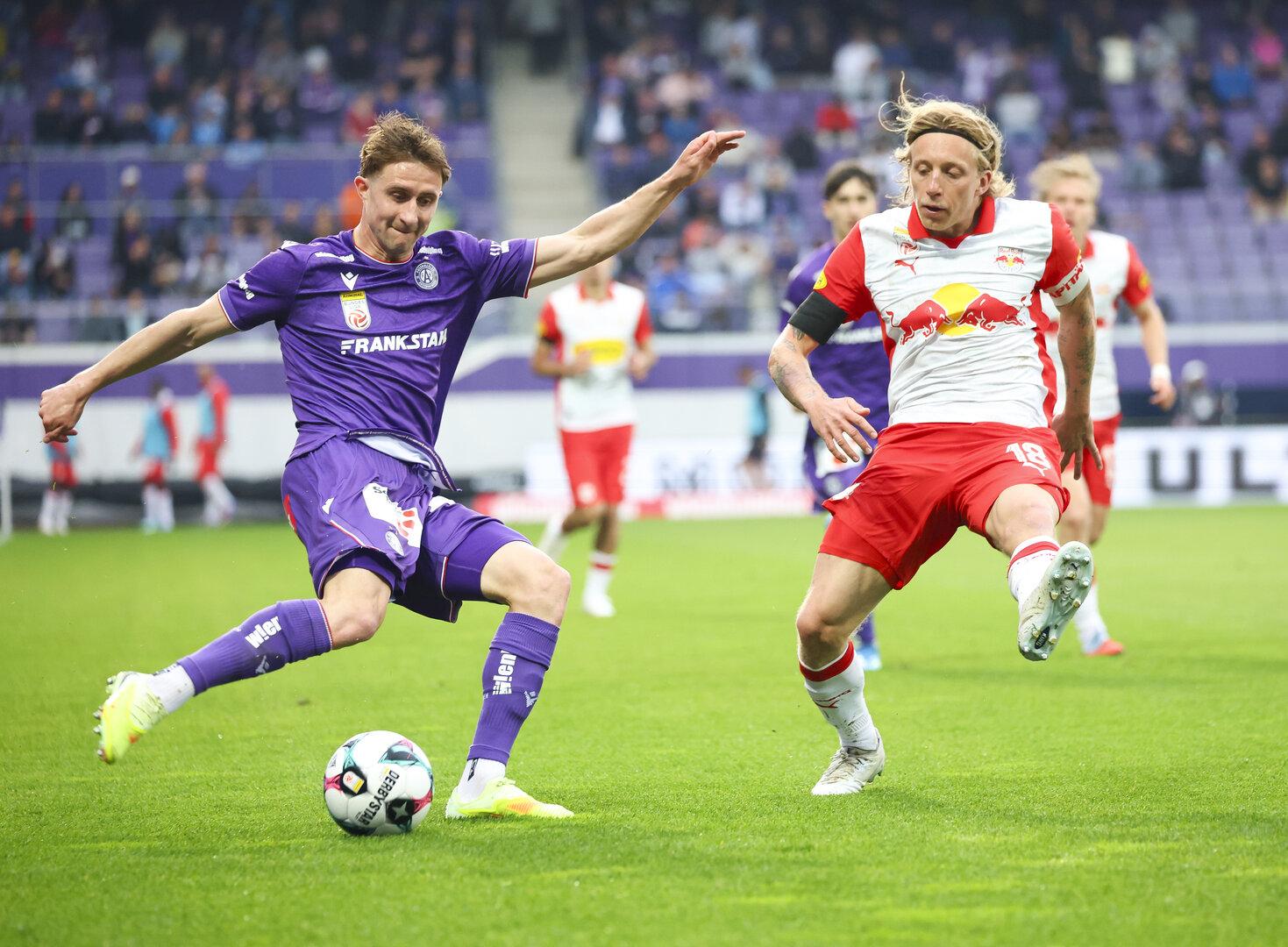 FUSSBALL/BUNDESLIGA/ADMIRAL BUNDESLIGA/MEISTERGRUPPE/5. RUNDE/FUSSBALL-BUNDESLIGA: FK AUSTRIA WIEN - RED BULL SALZBURG