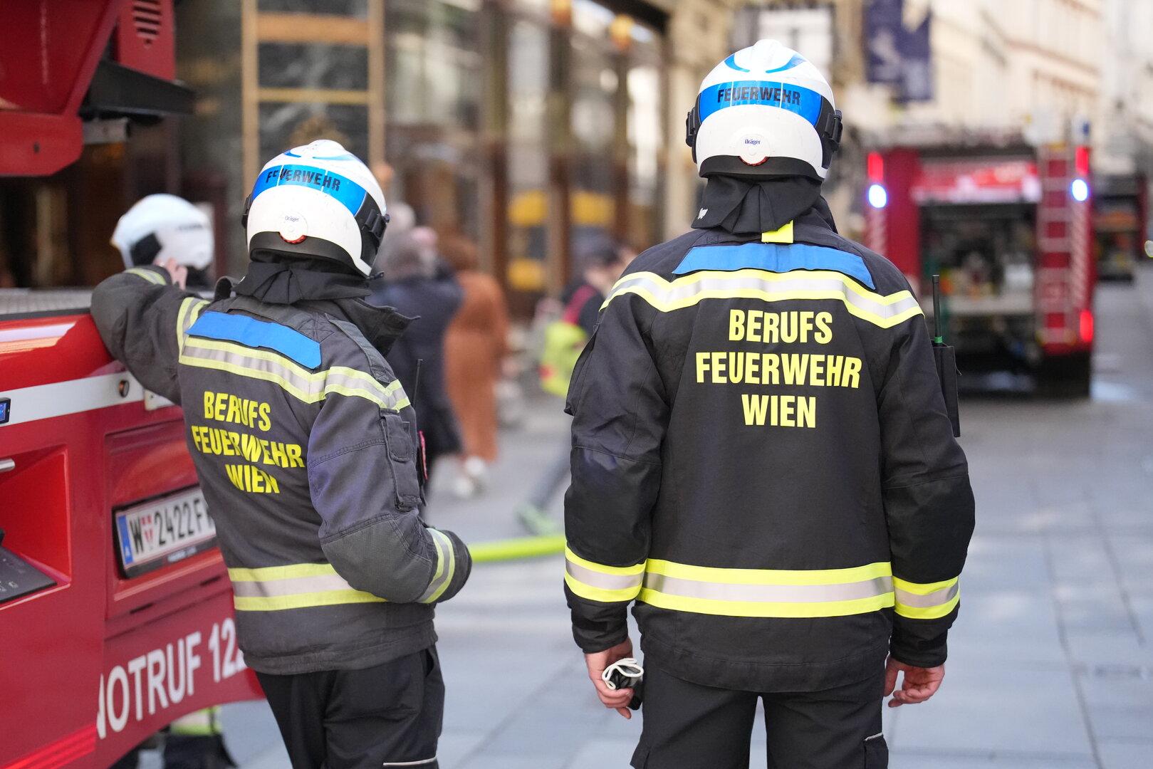 Drei Brände in der Wiener Innenstadt binnen weniger Stunden