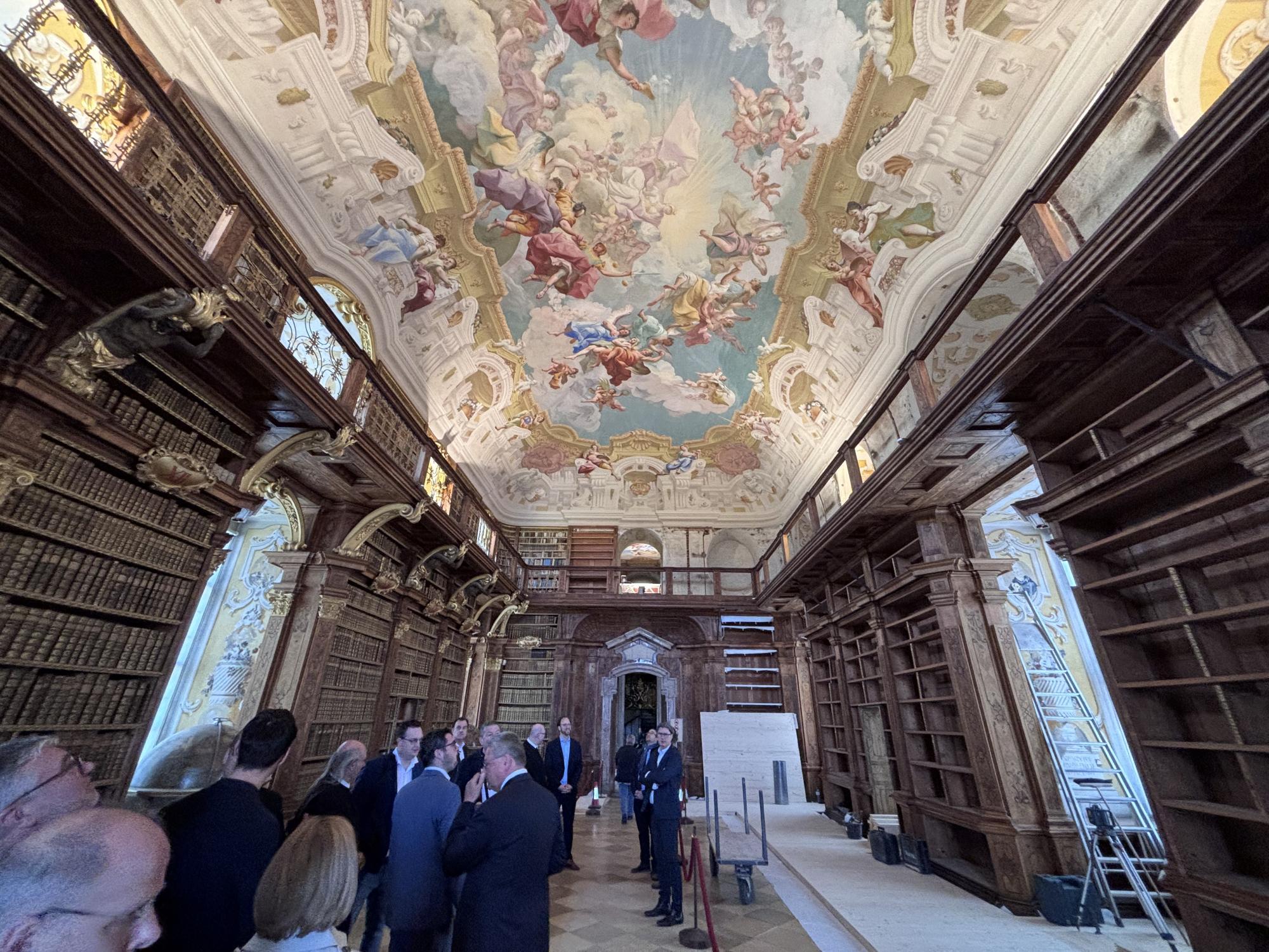 Stift Melk: Nächste Bauetappe der Restaurierung beschlossen