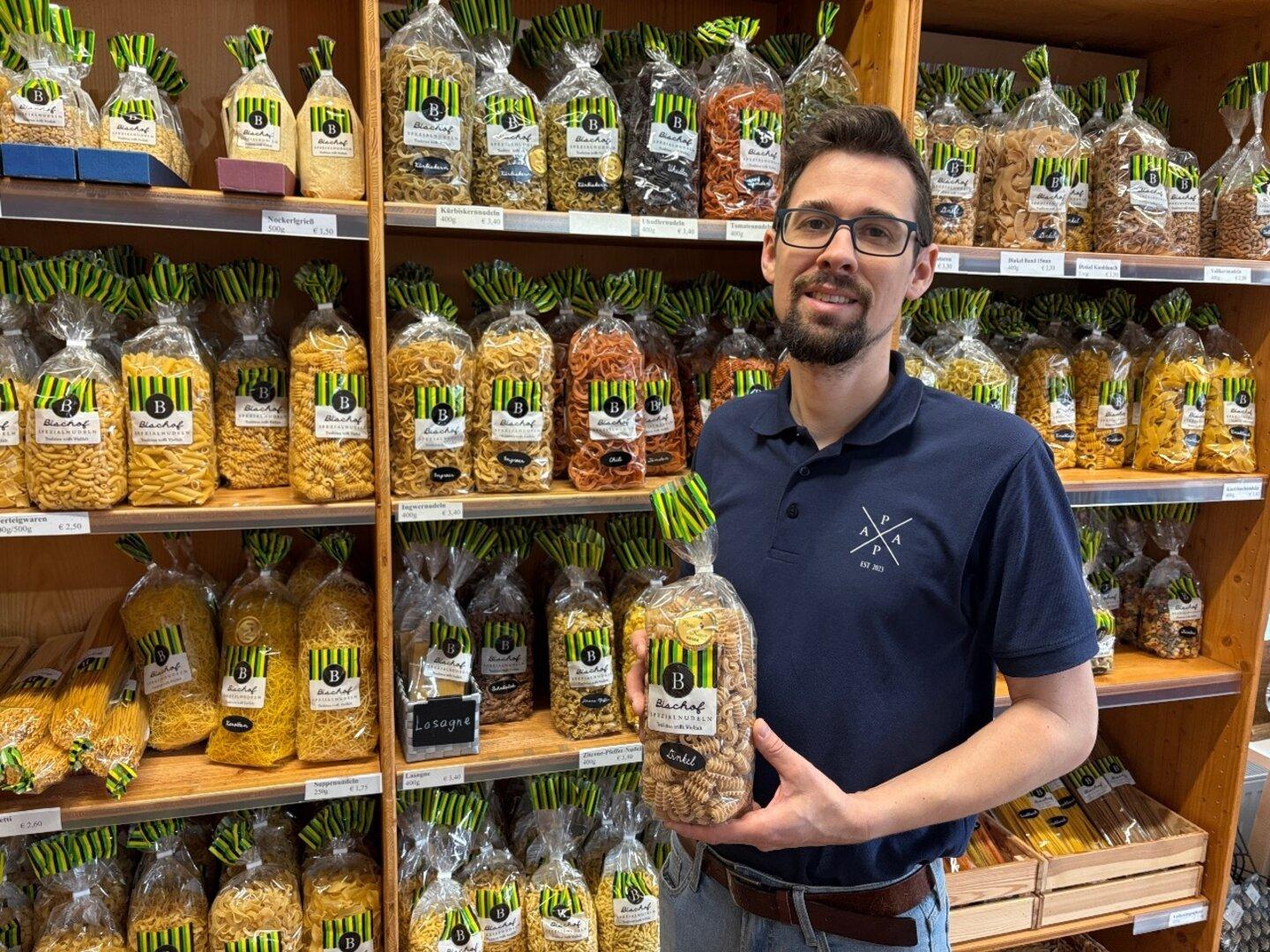 Heizkörper als beliebteste Nudel: Der Pasta-Kaiser aus Ollersdorf