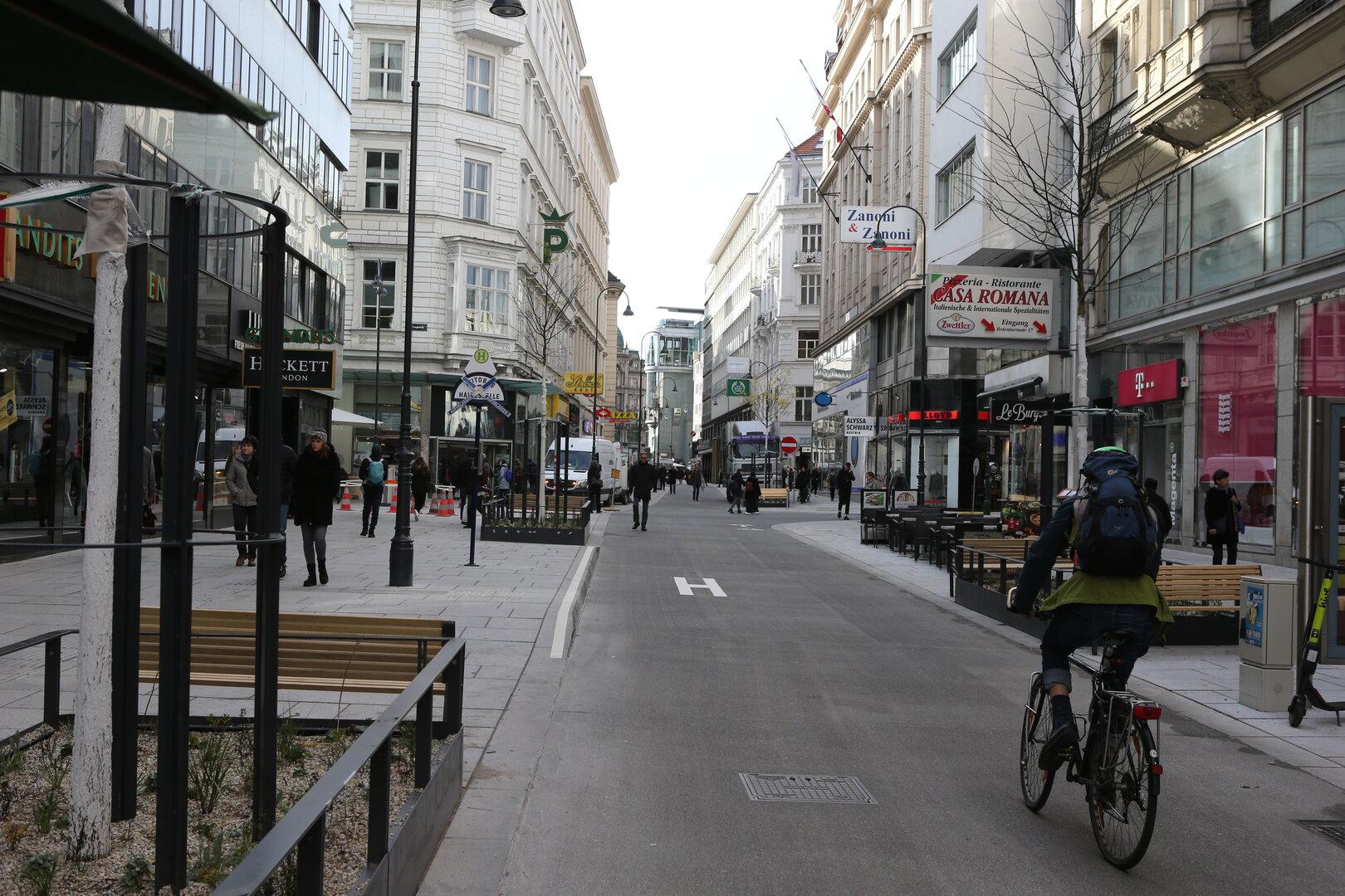 Großeinsatz in der Rotenturmstraße: 