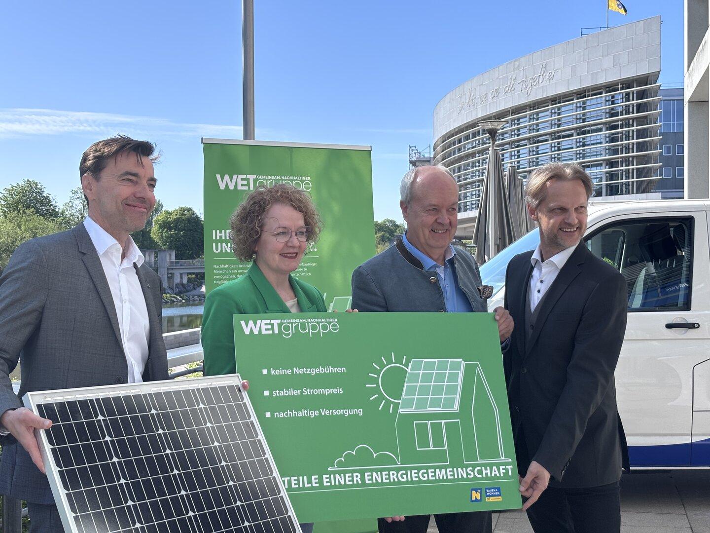 Sonnenstrom für Mieter: Neue Energiegemeinschaft in NÖ
