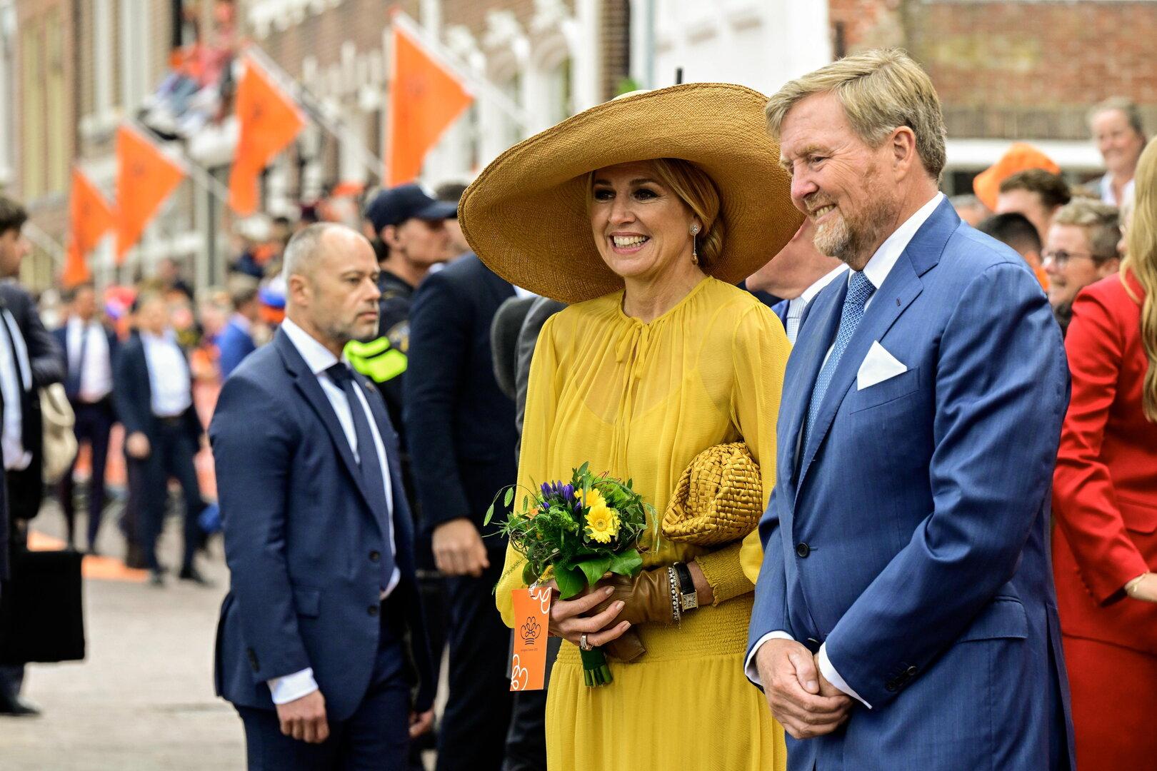 Niederländer feiern König Willem-Alexander - aber nicht alle machen mit