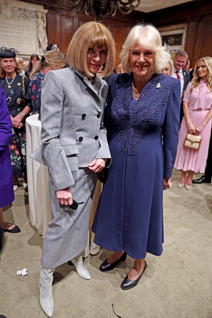 Queen Camilla traf Sex-and-the-City-Star und ehemalige Vogue-Chefin