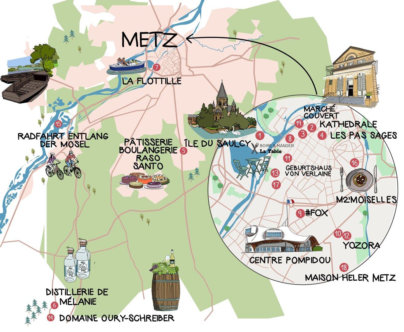 Weekender Metz: Die besten Tipps und Adressen