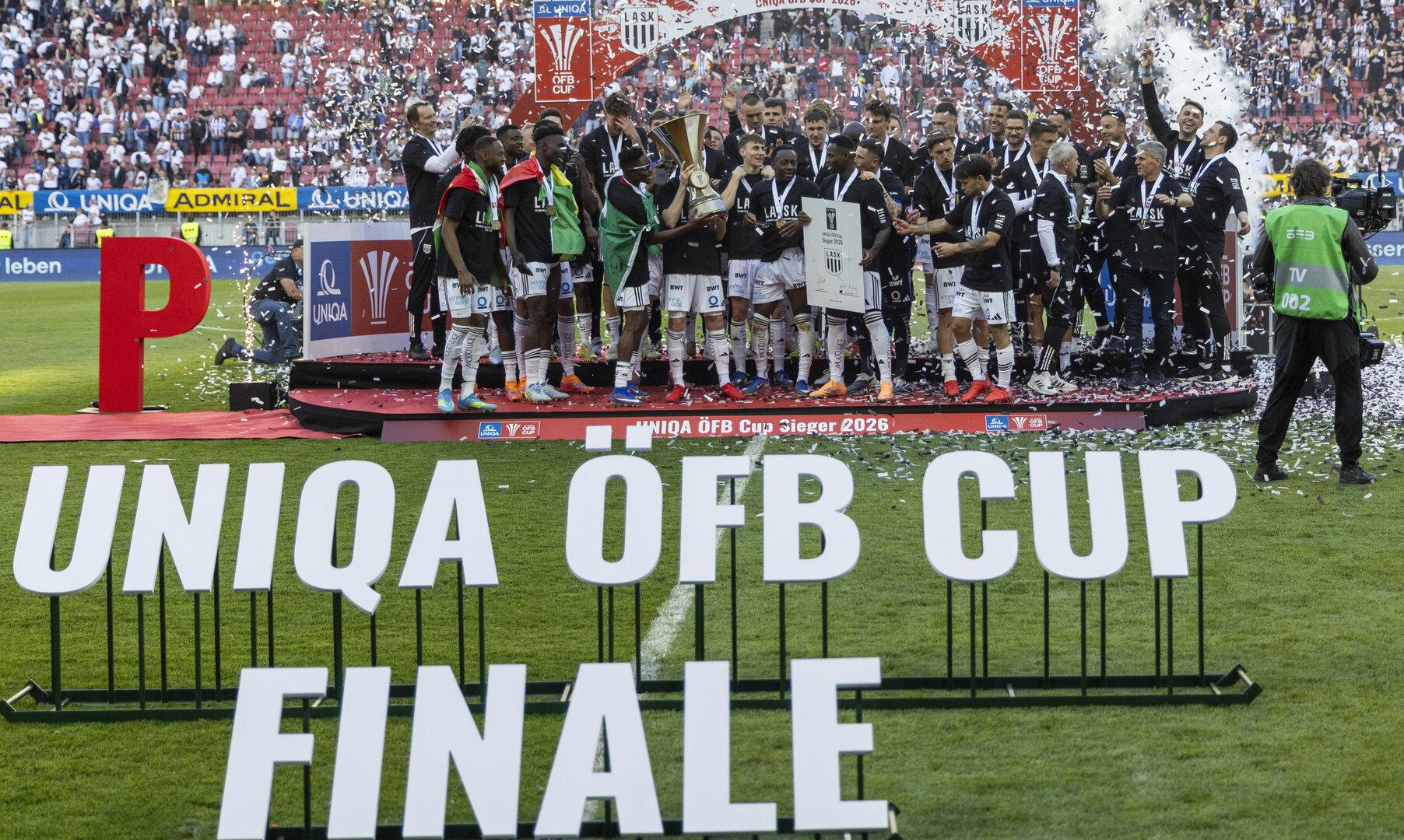 Euphorie: Erster Titel seit 1965 für den LASK