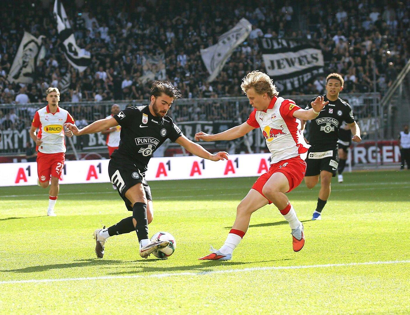 Sturm Graz ist zu Gast in Salzburg