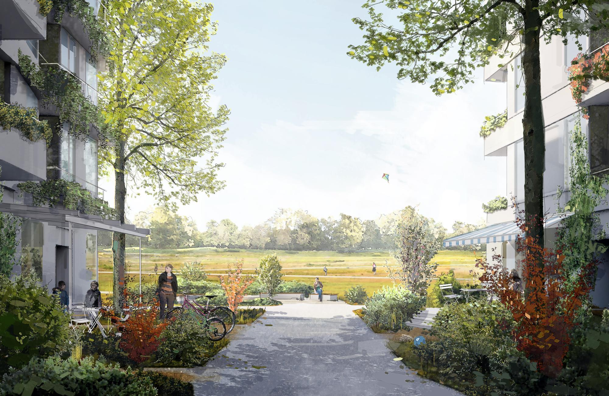 Rothneusiedl: Pläne für neuen Wiener Stadtteil präsentiert