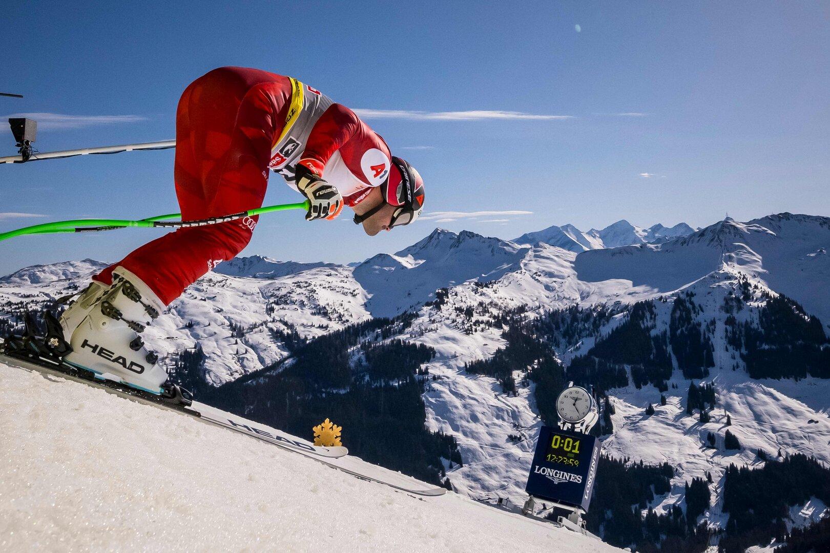 Vincent Kriechmayr in Saalbach-Hinterglemm