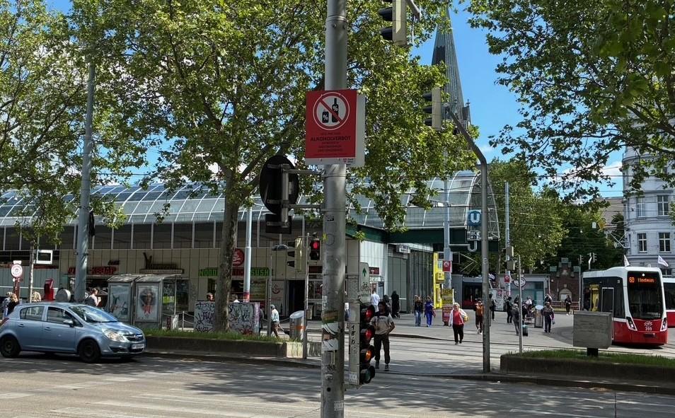 Alkoholverbot am Westbahnhof: Wenige wissen es, aber alle finden es gut