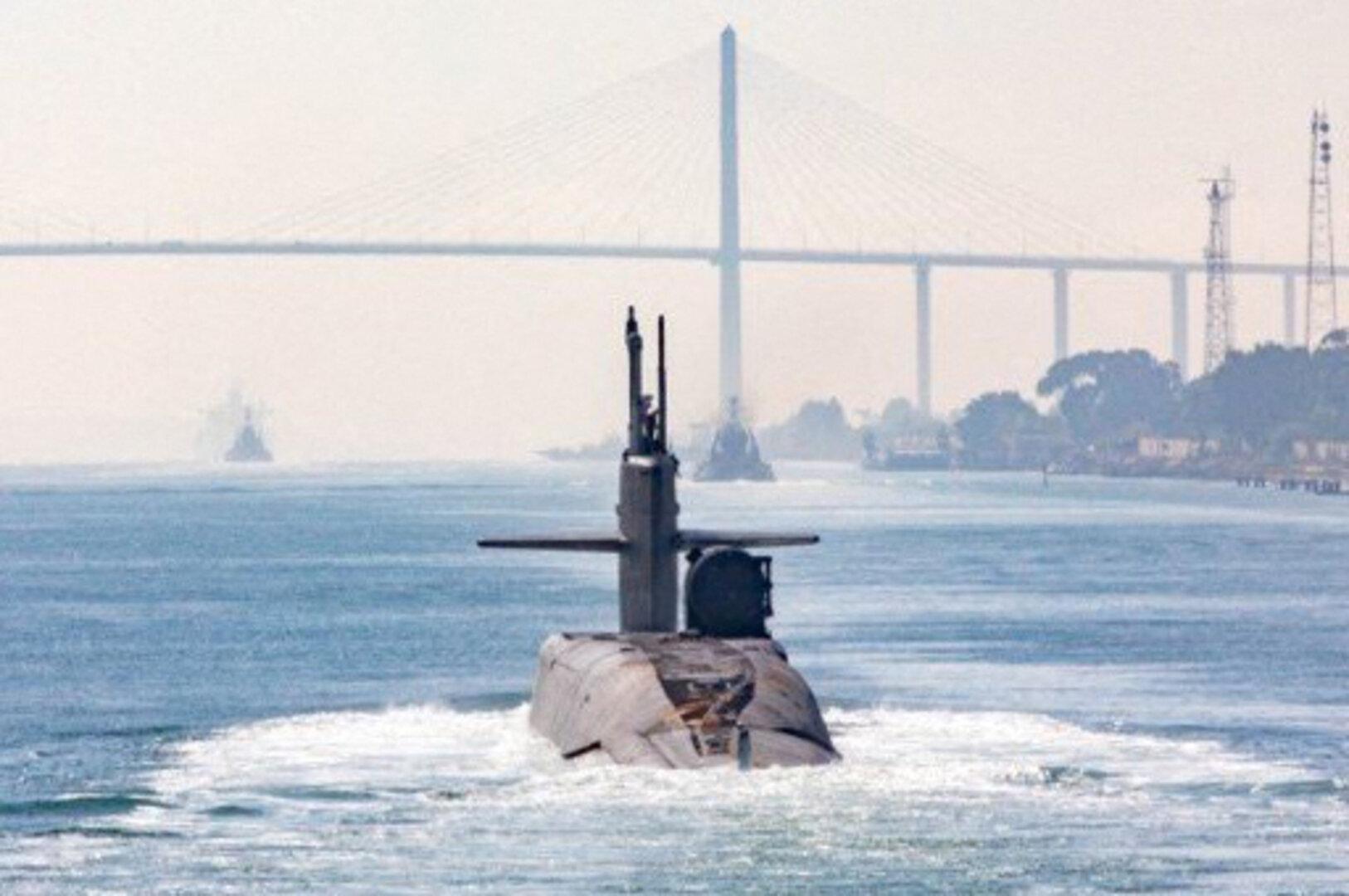 In Gibraltar eingelaufen: Rätsel um Atom-U-Boot der US-Marine