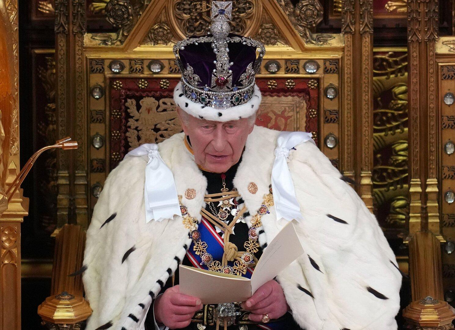 König Charles eröffnet mitten in Regierungskrise britisches Parlament