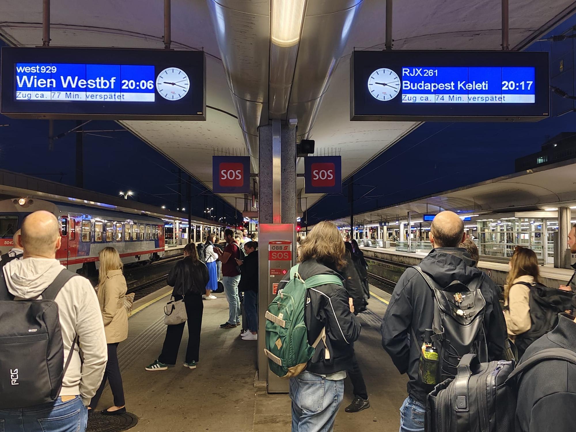 Unwetterschäden: Massive Verspätungen auf der Westbahnstrecke