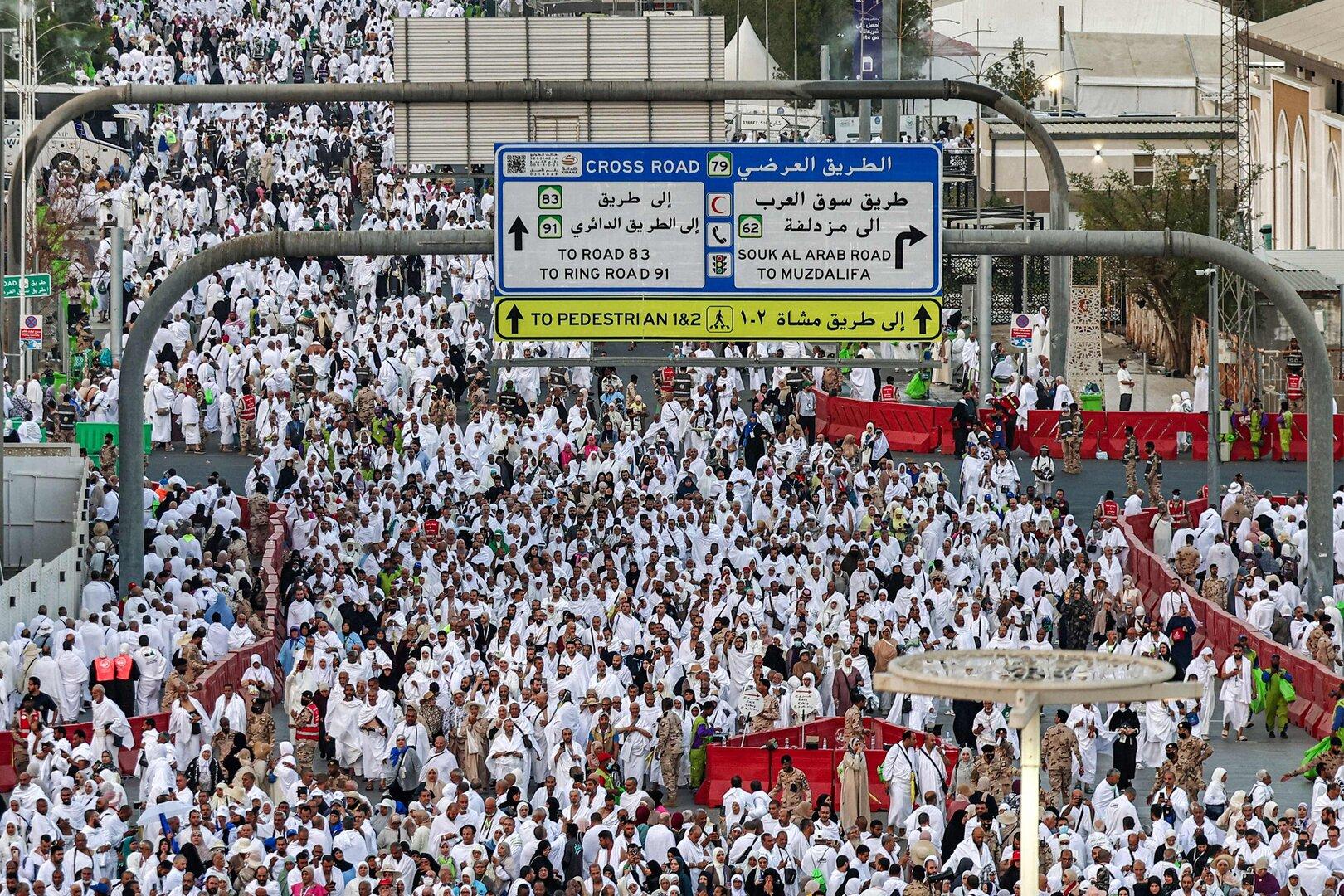 Trotz Kriegs: Über eine Million Gläubige bei Pilgerfahrt in Mekka