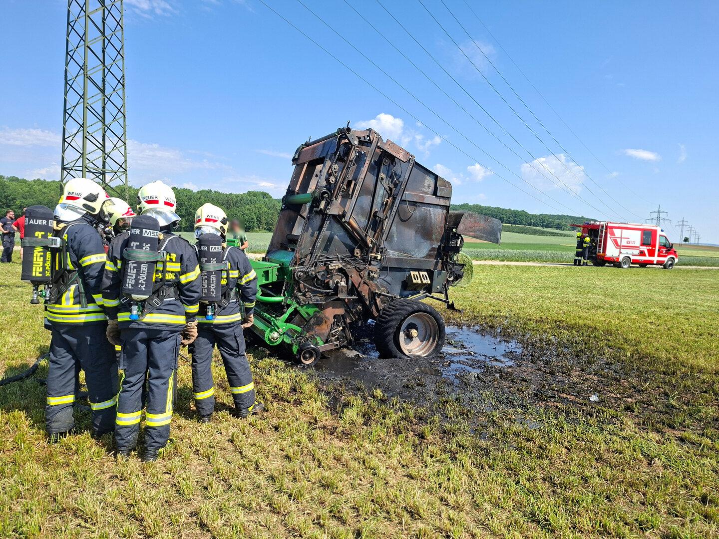 St. Pöltner Feuerwehren kämpfen gegen Brände und Hitze