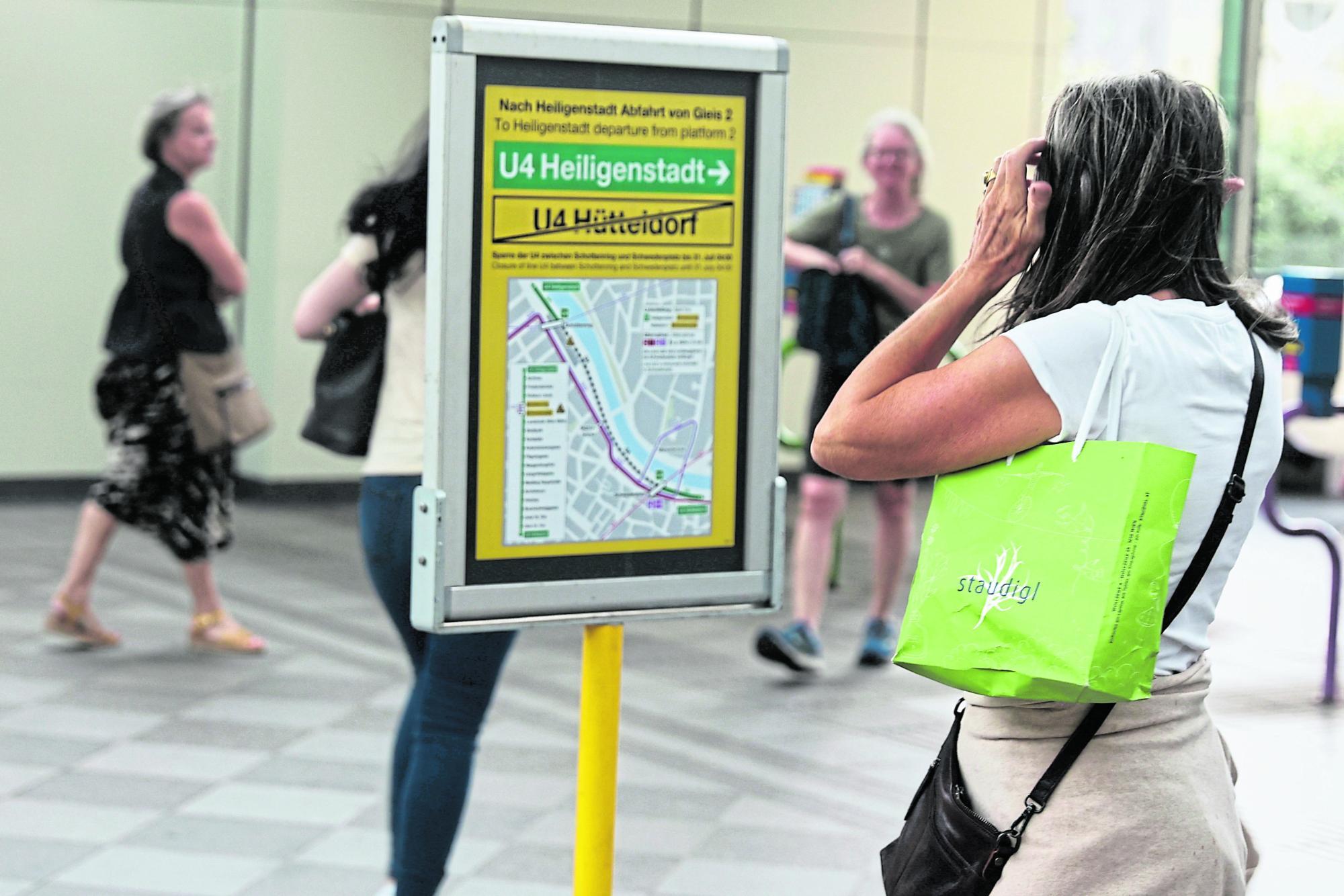 Öffi-Baustellen im Sommer: Änderungen bei U-Bahn und Bim geplant