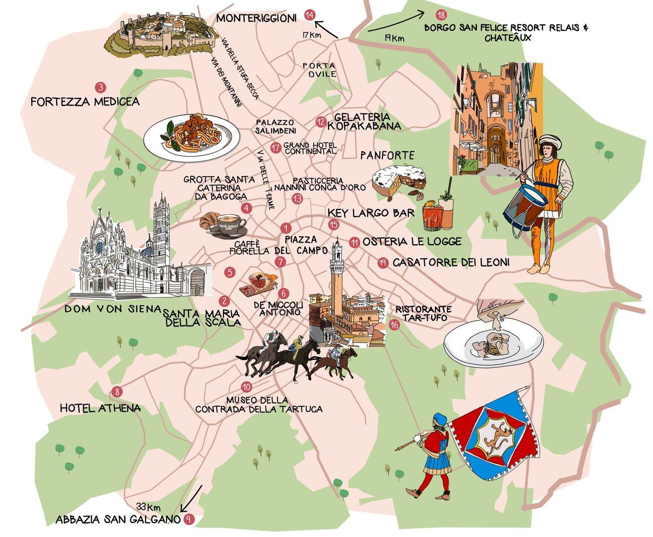 Ein verlängertes Wochenende in Siena: Tipps für die Stadt