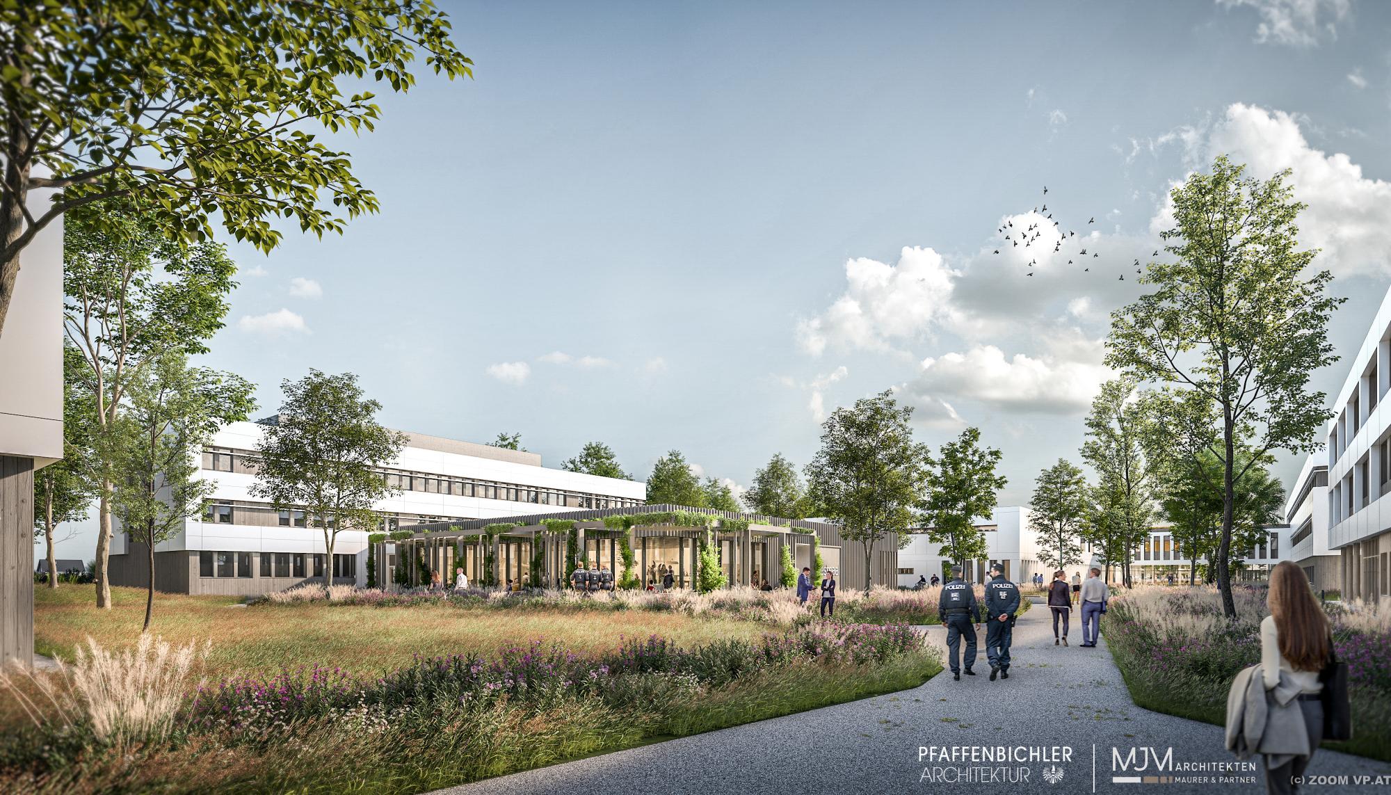 Neues Sicherheitszentrum St. Pölten: Die Pläne sind da