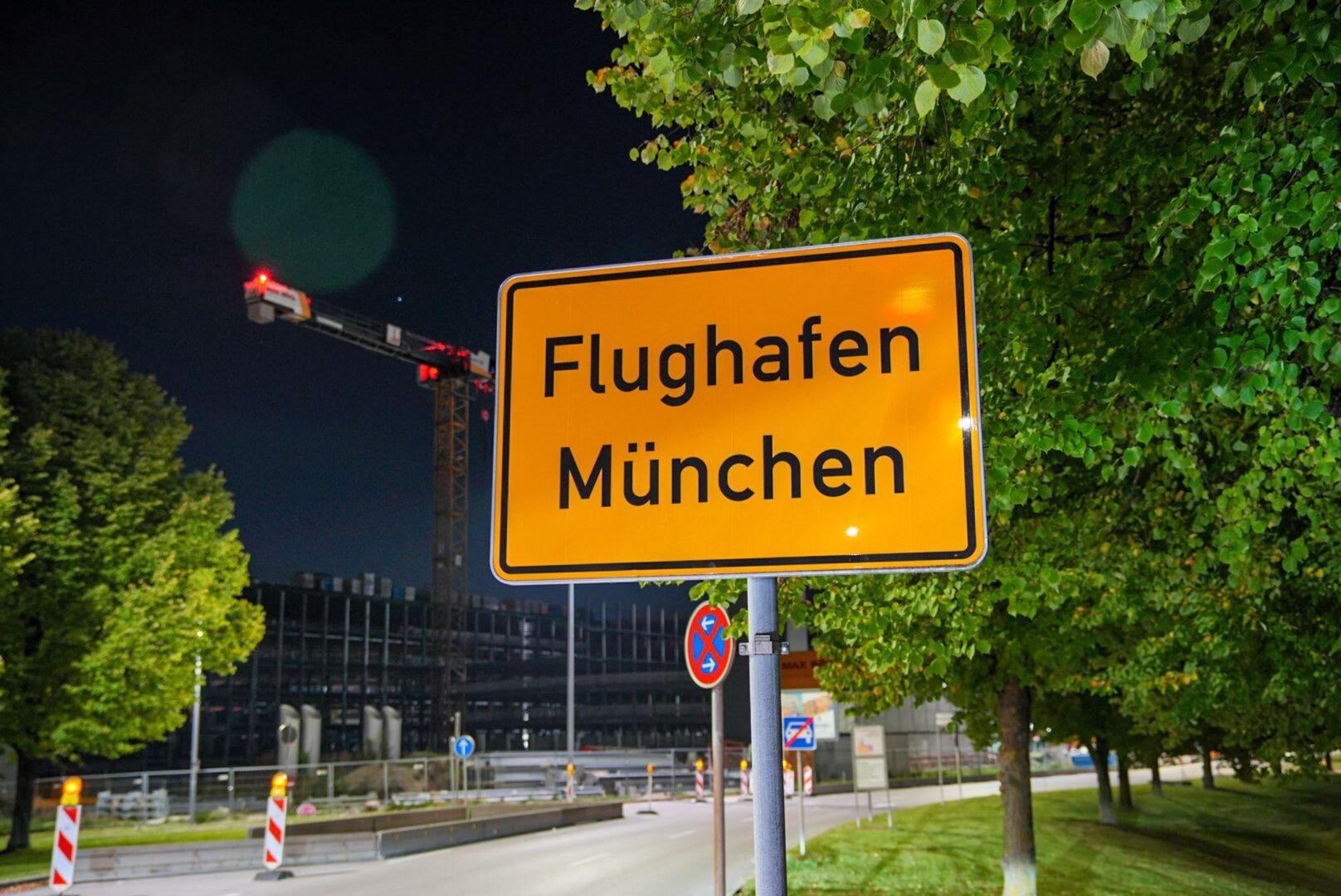 Betrieb am Flughafen München zum Teil eingestellt