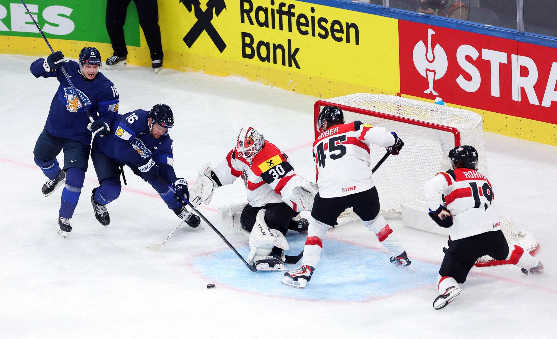 Österreichs Eishockeyteam bei WM 2027 gegen Finnland und Sch