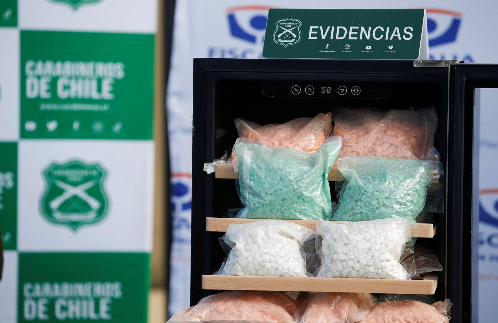 Rekordfund: Über 100 Tonnen Drogen in Chile entdeckt