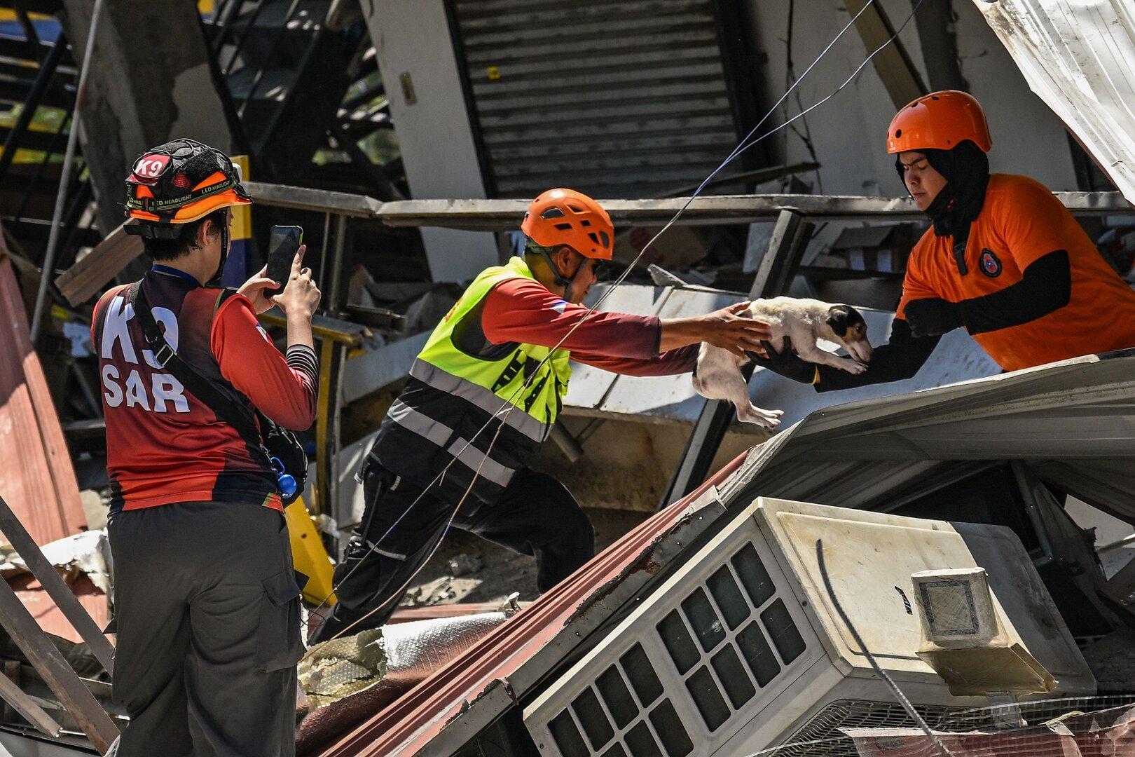 Nach stärkstem Beben des Jahres: 37 Tote auf den Philippinen