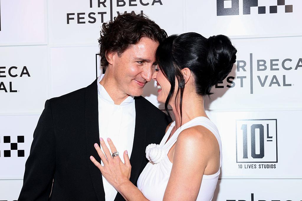 Katy Perry und Justin Trudeau erstmals zusammen auf dem rote