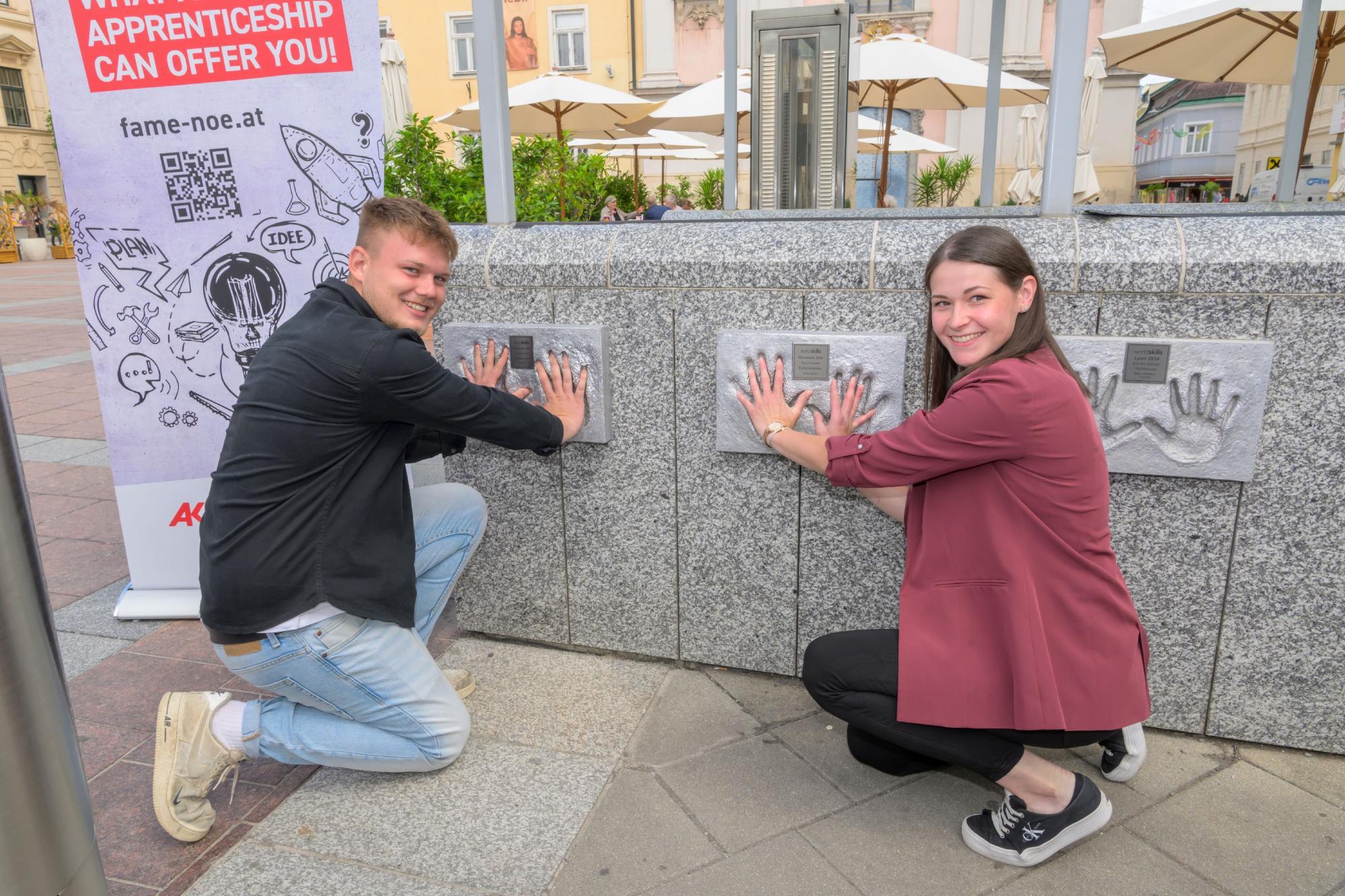 St. Pöltens Wall of Fame für das Handwerk