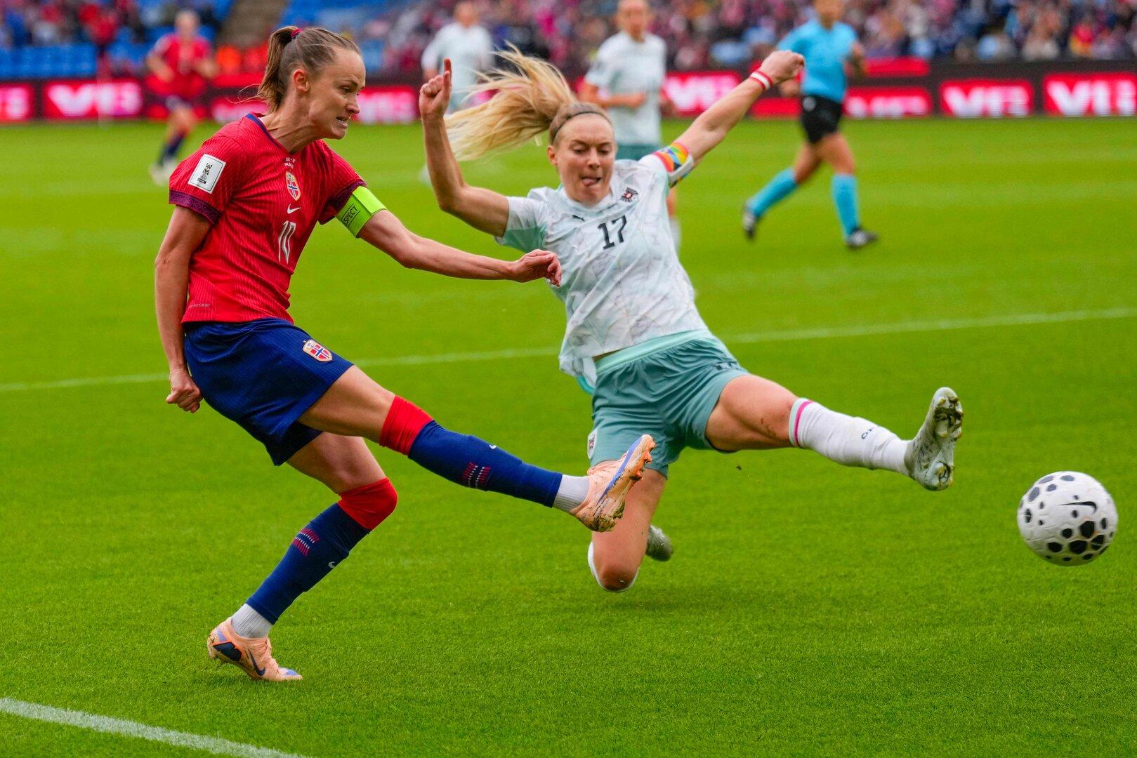 Abschlussparty: ÖFB-Frauen trotz 1:2 in Norwegen in WM-Quali